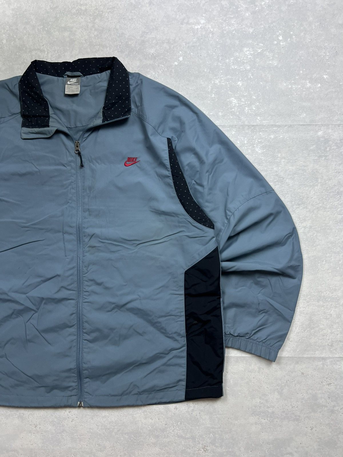 Nike 00s Nike Retro Logo Vintage Y2K Oversized Windbreaker Jacket Size US XL / EU 56 / 4 - 3 Thumbnail