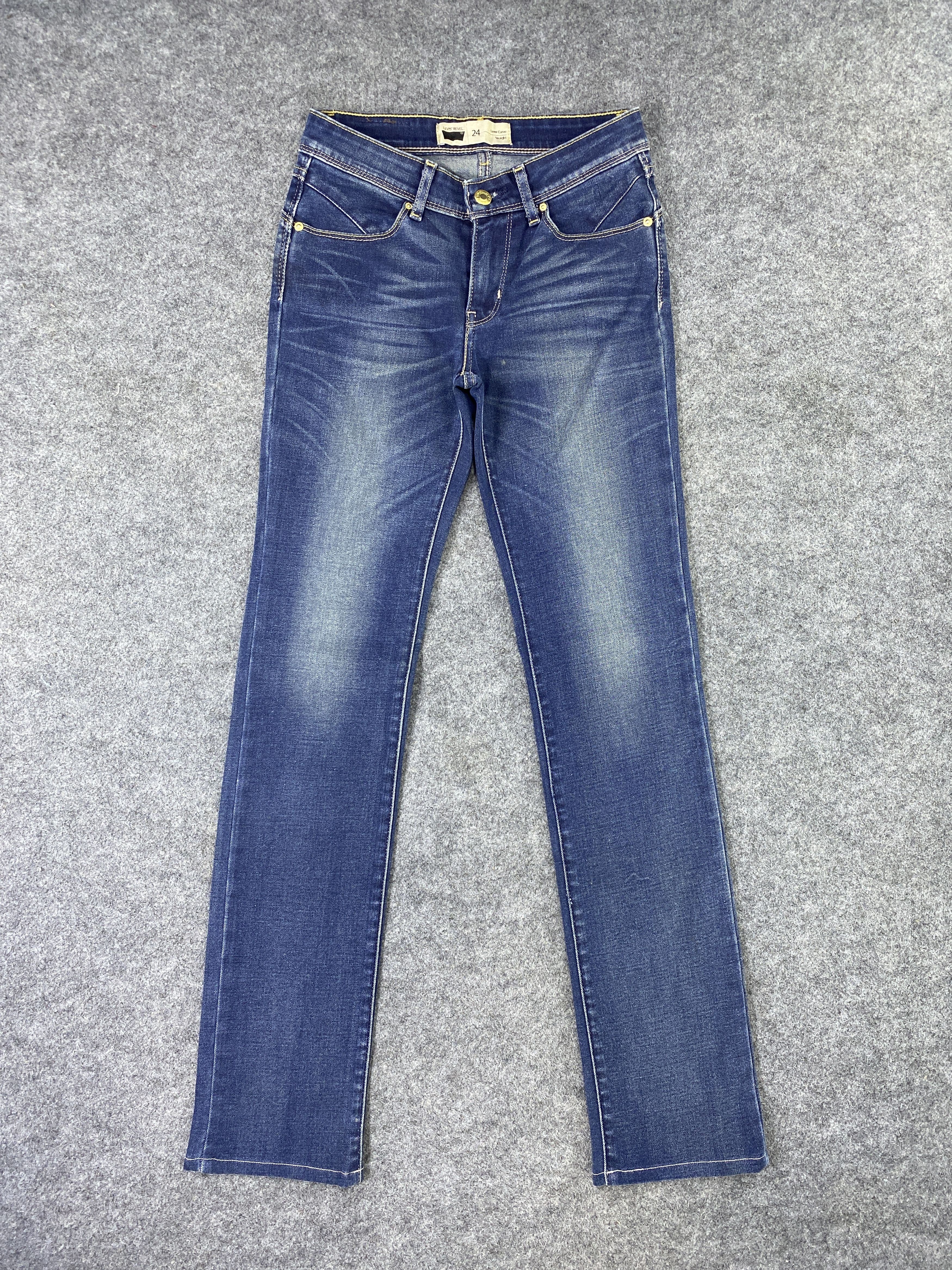 Levi's Vintage Levis Straight Blue Wash Jeans - J1044 Size 26" / US 2 / IT 38 - 1 Thumbnail
