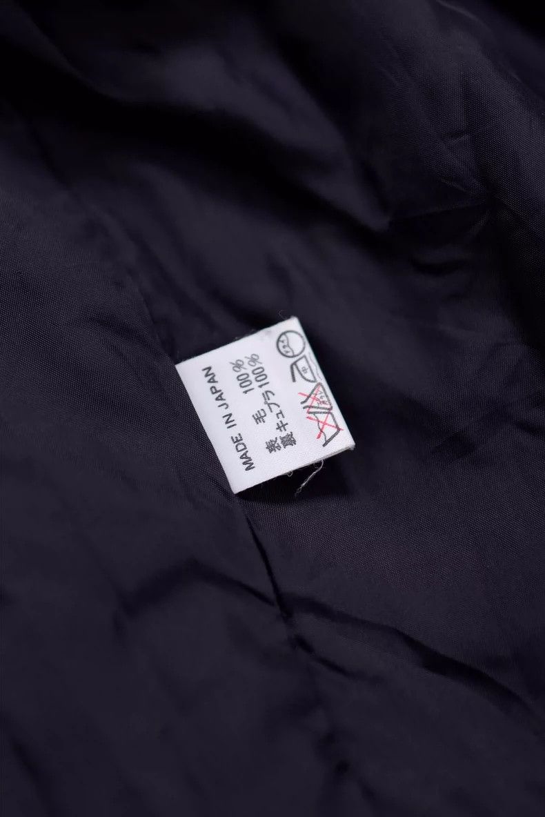 Yohji Yamamoto Yohji Yamamoto size s Grey and black striped double-breaste Size 36R - 9 Thumbnail