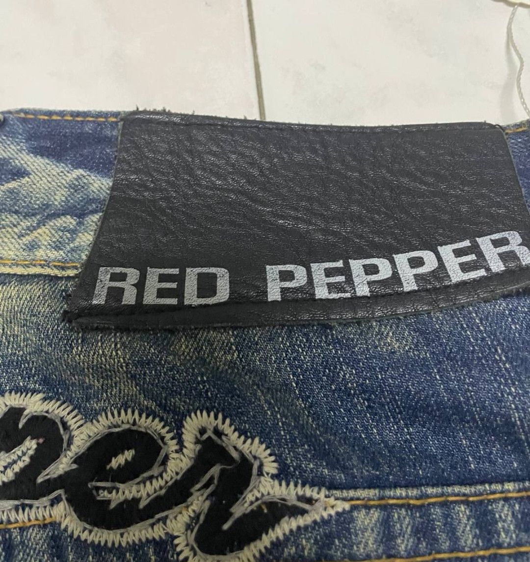 Tornado Mart Red pepper jeans Size US 34 / EU 50 - 6 Thumbnail