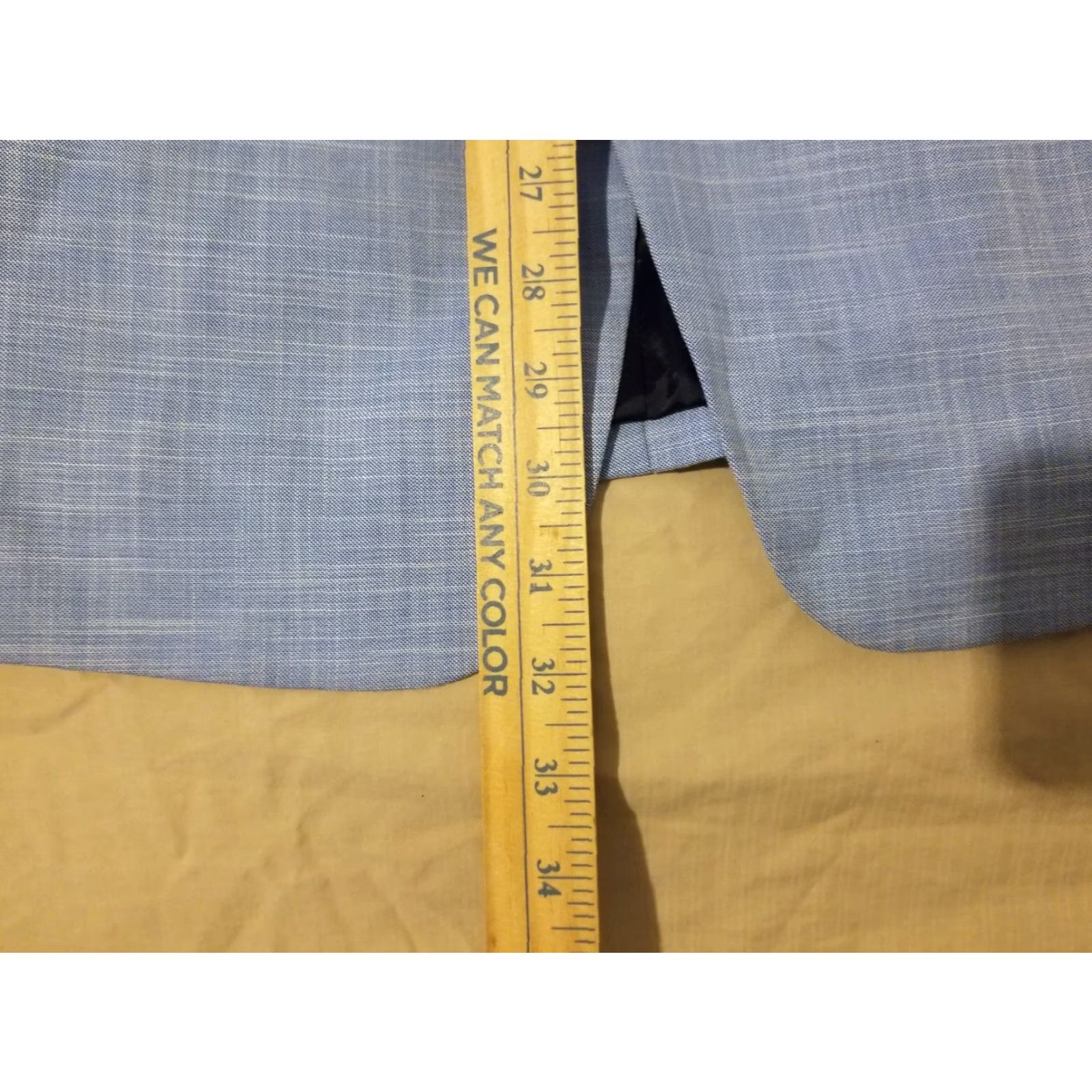 Tommy Hilfiger Mens Tommy Hilfiger Blazer Jacket 38R Blue Size 38R - 6 Thumbnail