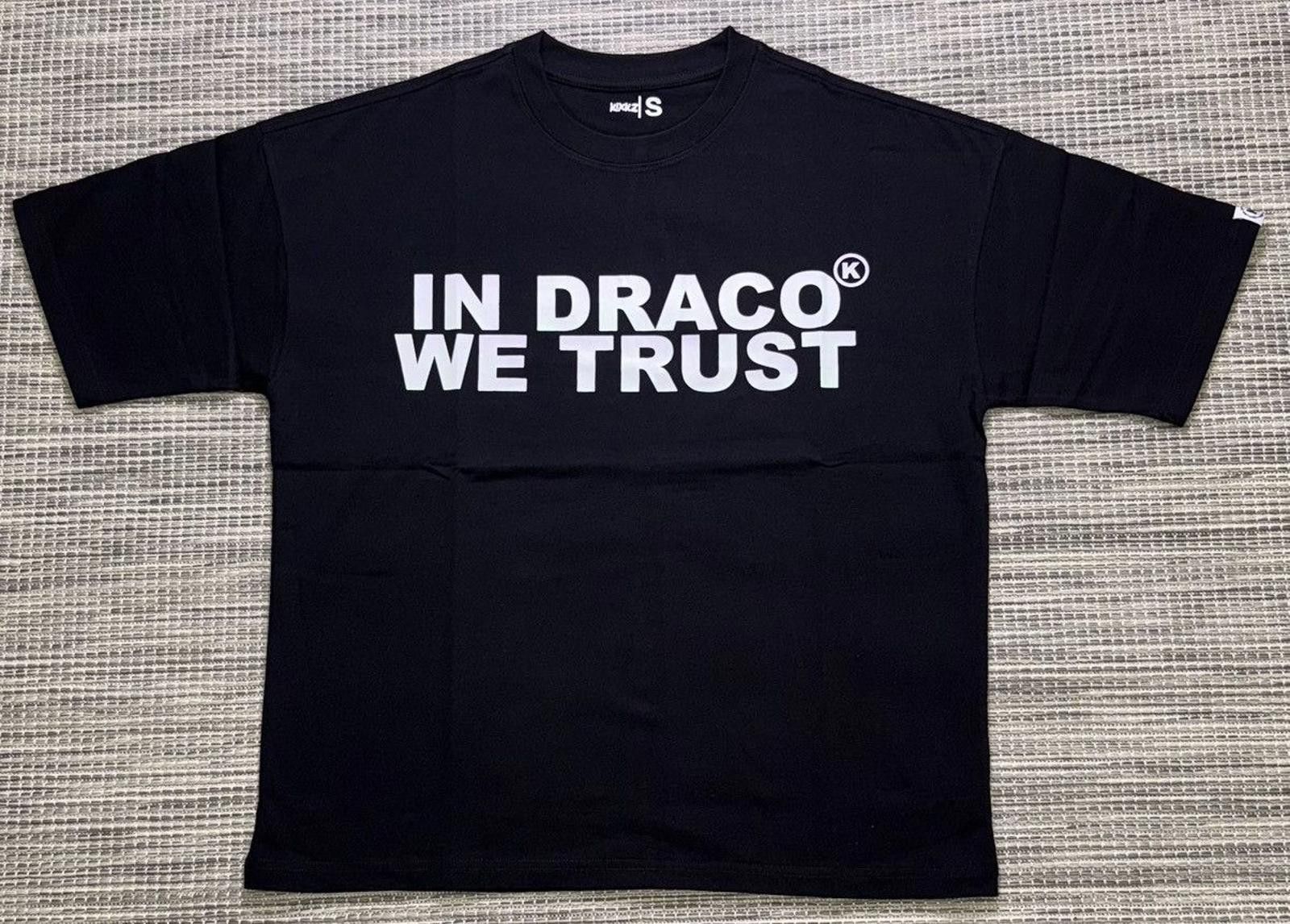 Other Kixkz Black/White In Draco We Trust Tee Size US S / EU 44-46 / 1 - 1 Thumbnail