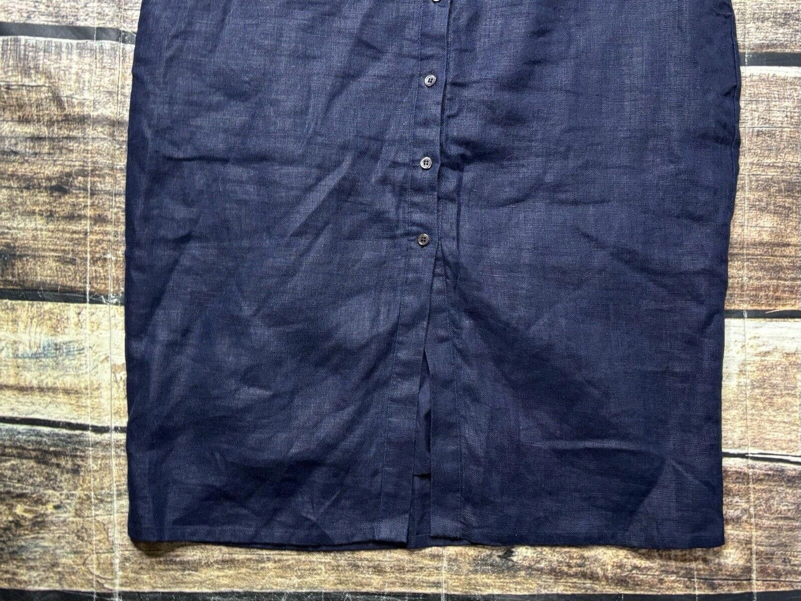 Other Pure Collection Dress Women's US 6 UK 12 100% Linen Shift Size M / US 6-8 / IT 42-44 - 6 Thumbnail