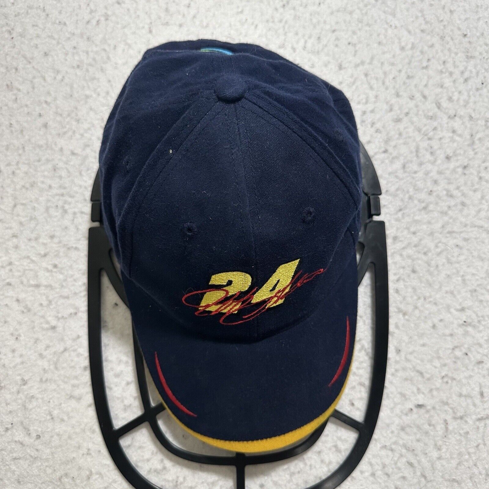 Chase Authentics NASCAR Jeff Gordon #24 Racing Blue Baseball Hat Size ONE SIZE - 7 Thumbnail
