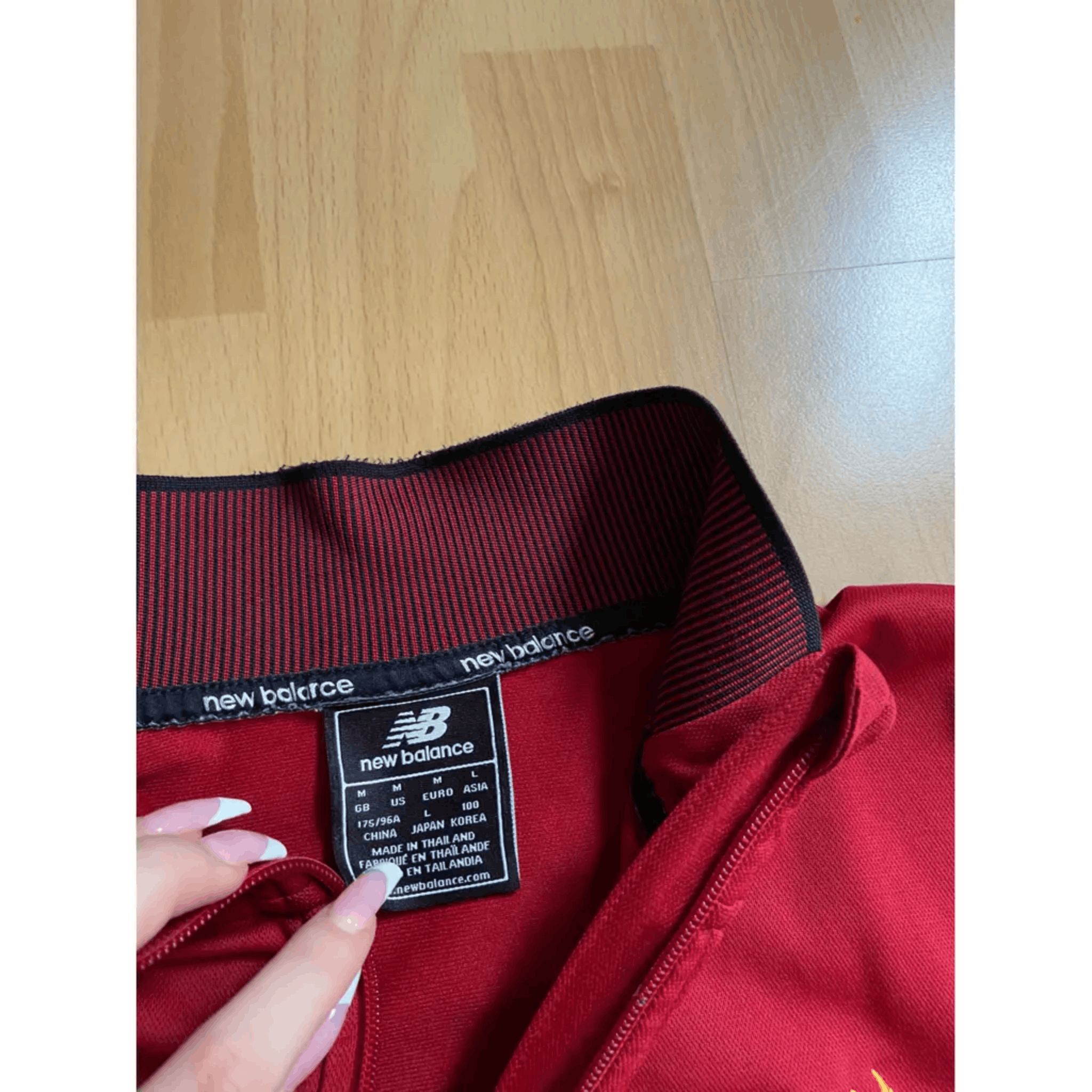 New Balance Liverpool FC New Balance Jacket - Red/Black, 125th Size US M / EU 48-50 / 2 - 4 Thumbnail