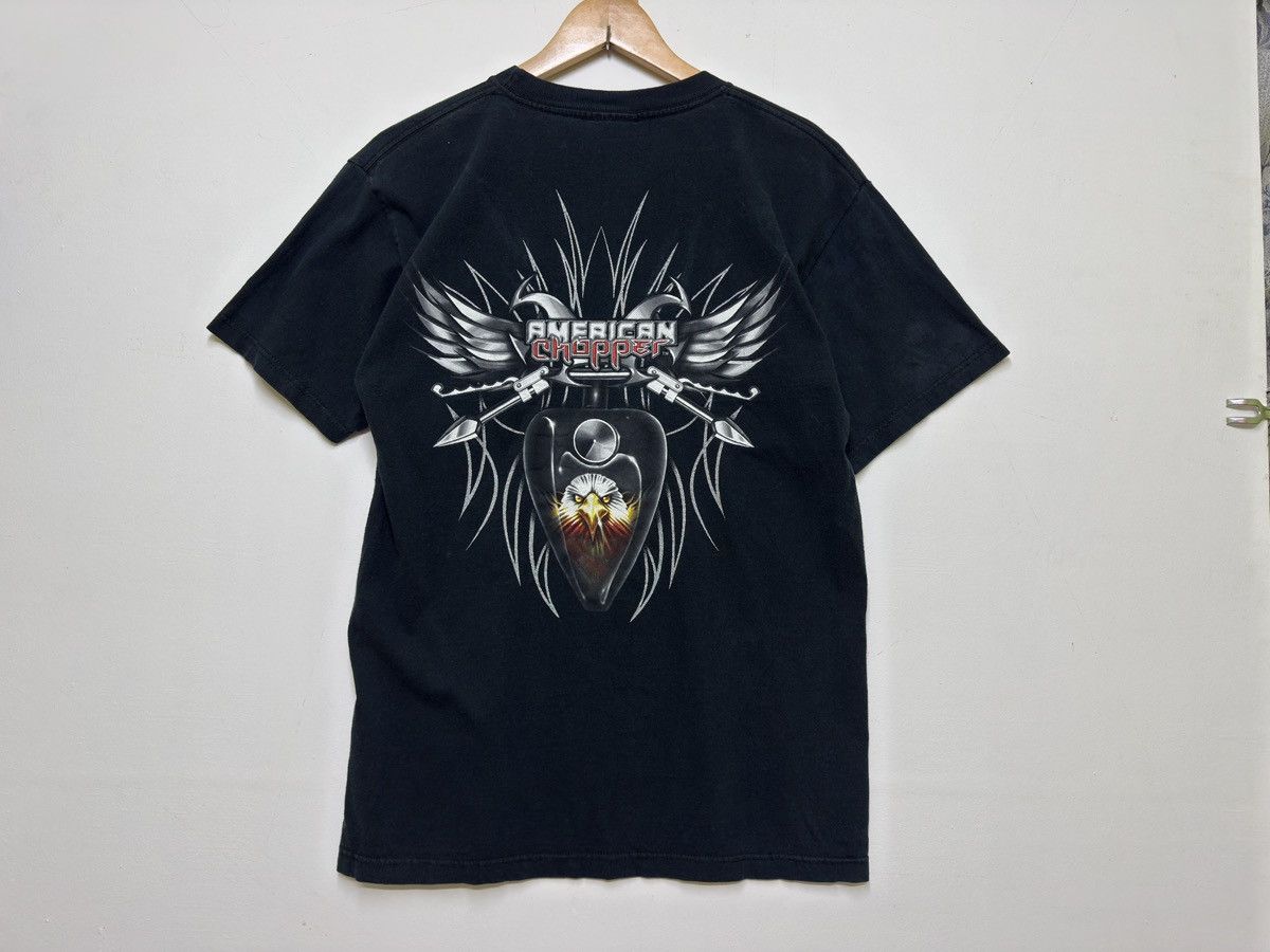 West Coast Choppers Vintage American Chopper Y2K Biker Graphic Eagle Motor Tee Size US S / EU 44-46 / 1 - 10 Thumbnail