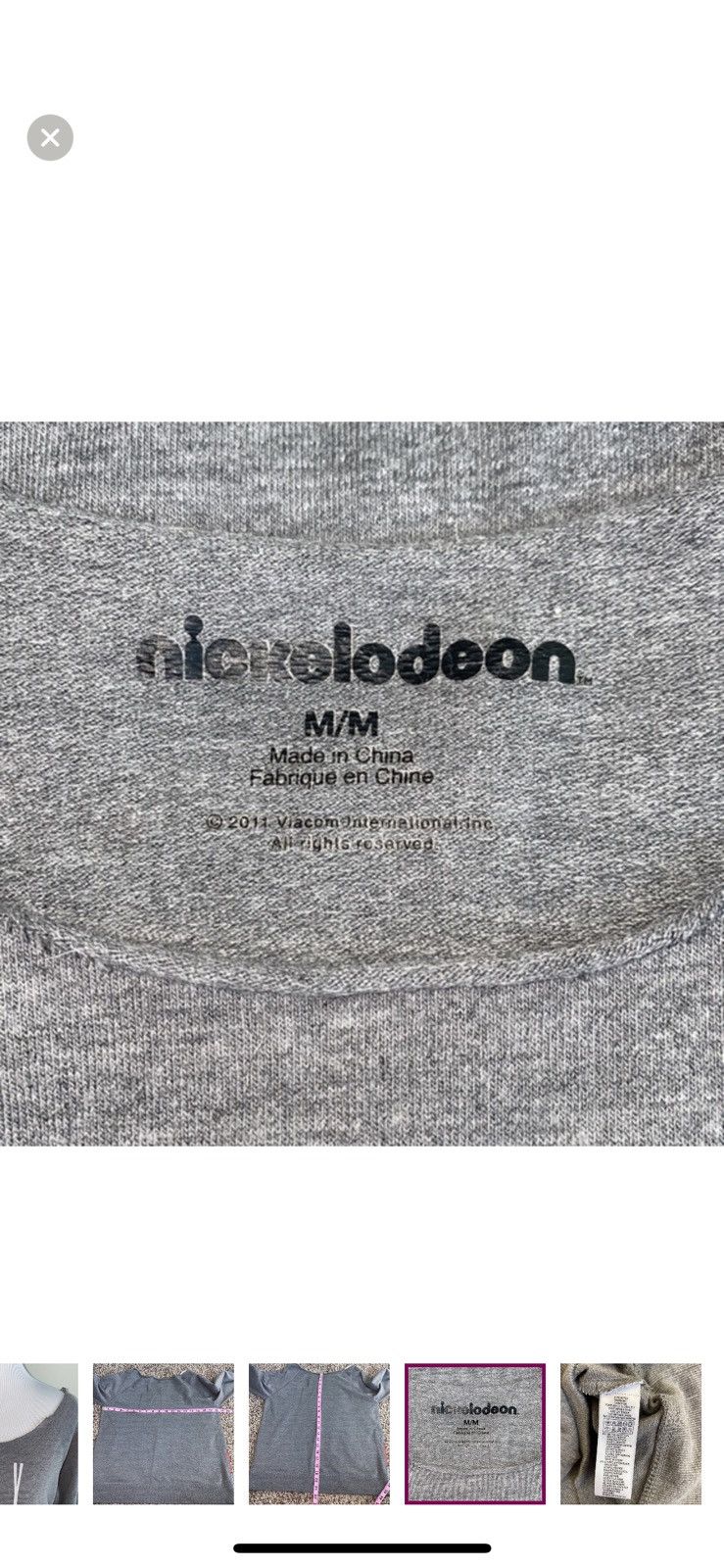 Nickelodeon Nickelodeon SpongeBob SquarePants medium sweatshirt Size M / US 6-8 / IT 42-44 - 6 Thumbnail
