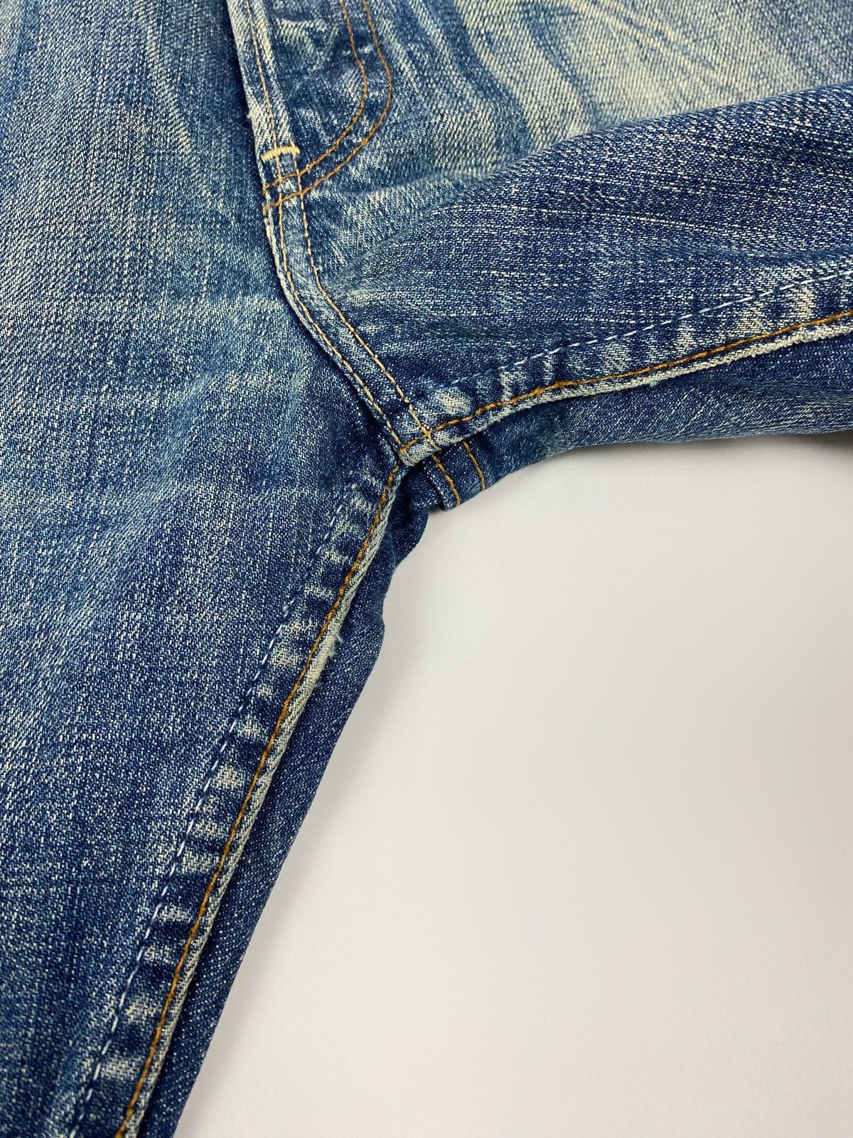 Levi's Y2K Vintage Distressed Levi’s 501 Mud Wash Denim Pants 32X30 Size US 32 / EU 48 - 6 Thumbnail