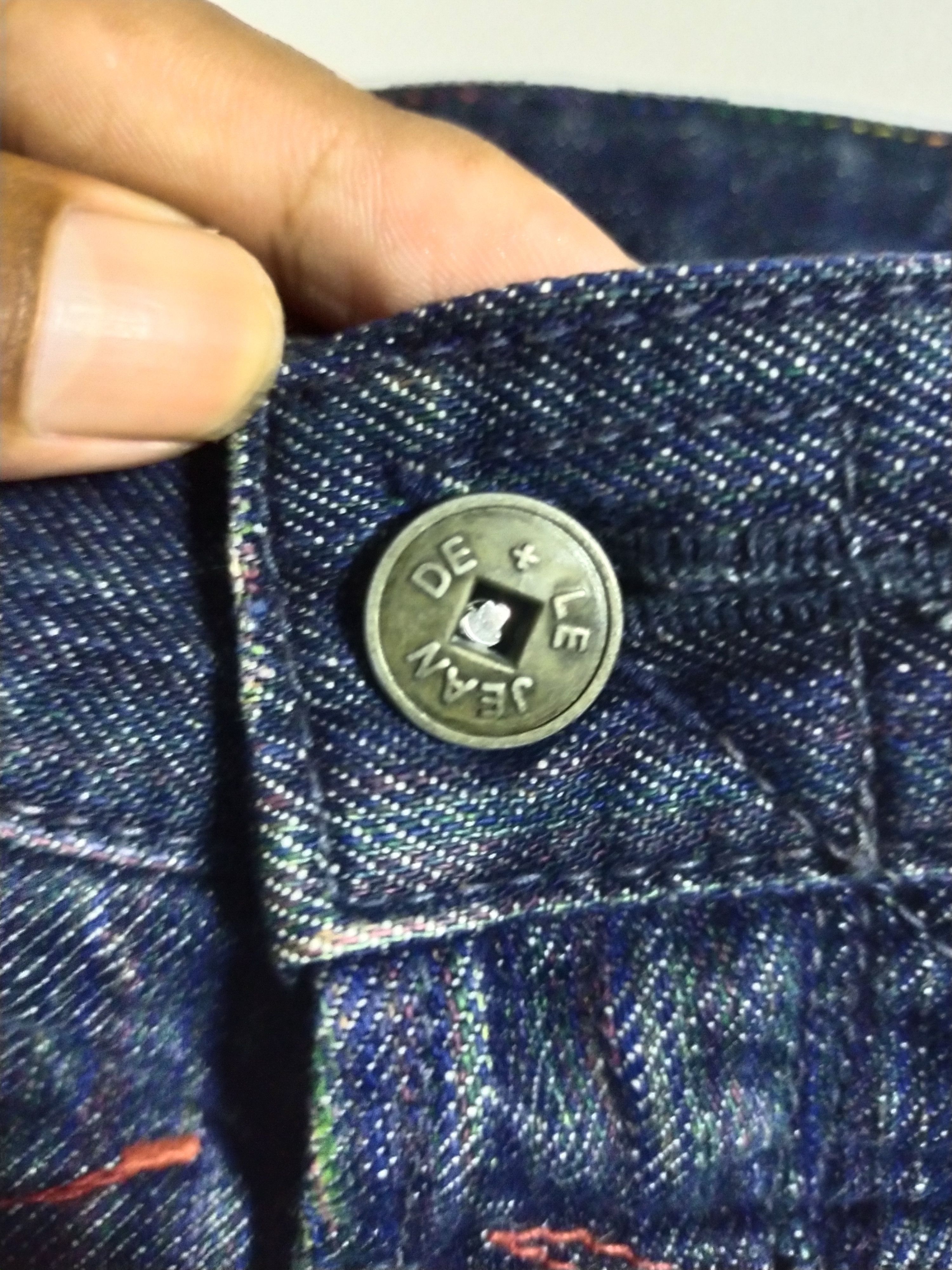 Marithe + Francois Girbaud Vintage Marithé François Girbaud Rainbow Wash Jeans Size US 30 / EU 46 - 5 Thumbnail