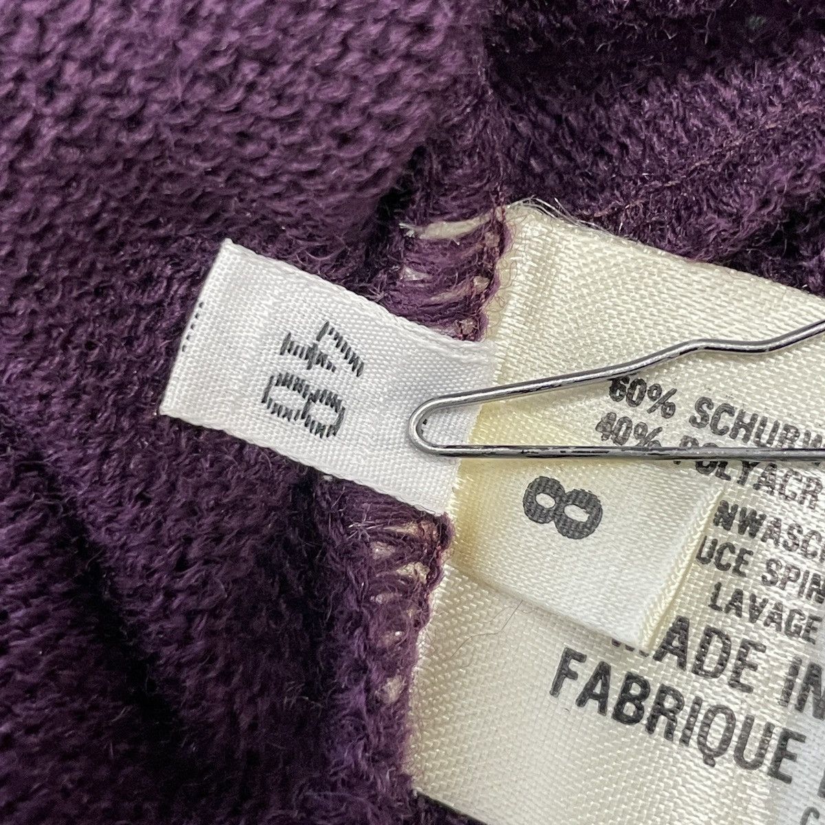 Carlo Colucci × Vintage Vintage Carlo Colucci Wool Sweater Size 48 Size US L / EU 52-54 / 3 - 12 Thumbnail