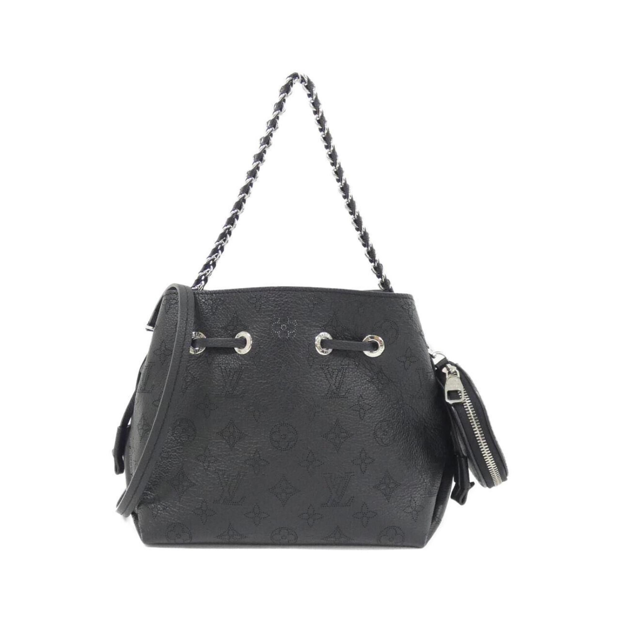 Louis Vuitton Mahina Bella M57070 Shoulder Bag in Black, Women's