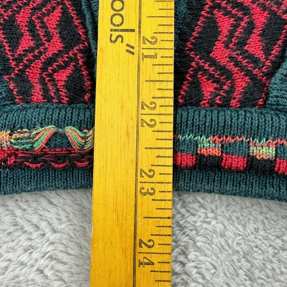 Coogi Coogi Australia Knit Vintage Red / Green Sweater Men's Size Size US L / EU 52-54 / 3 - 8 Thumbnail