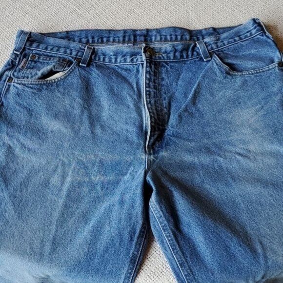 Carhartt Carhartt Stone Washed Sz. 42 x 28 Blue Jeans with Pockets Size US 42 / EU 58 - 4 Thumbnail