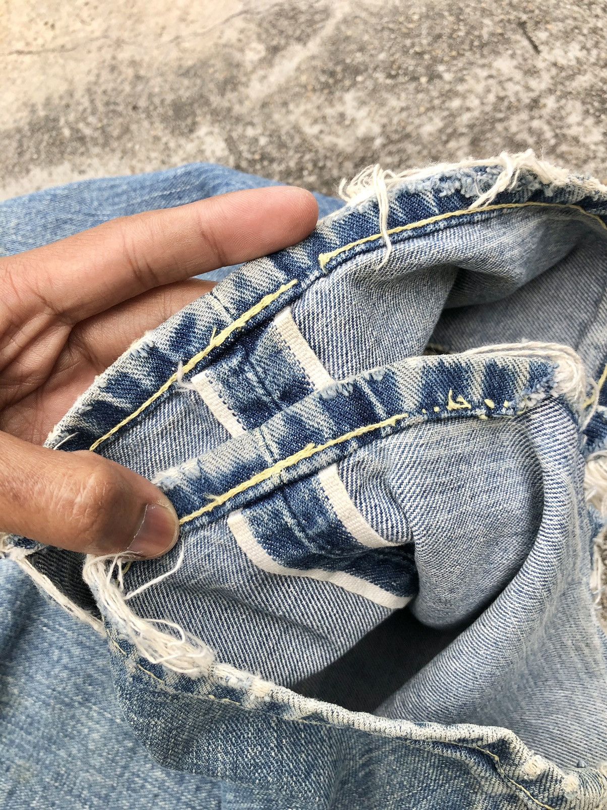 Lee VINTAGE 60s LEE 101B SELVEDGE DENIM Size US 36 / EU 52 - 16 Thumbnail