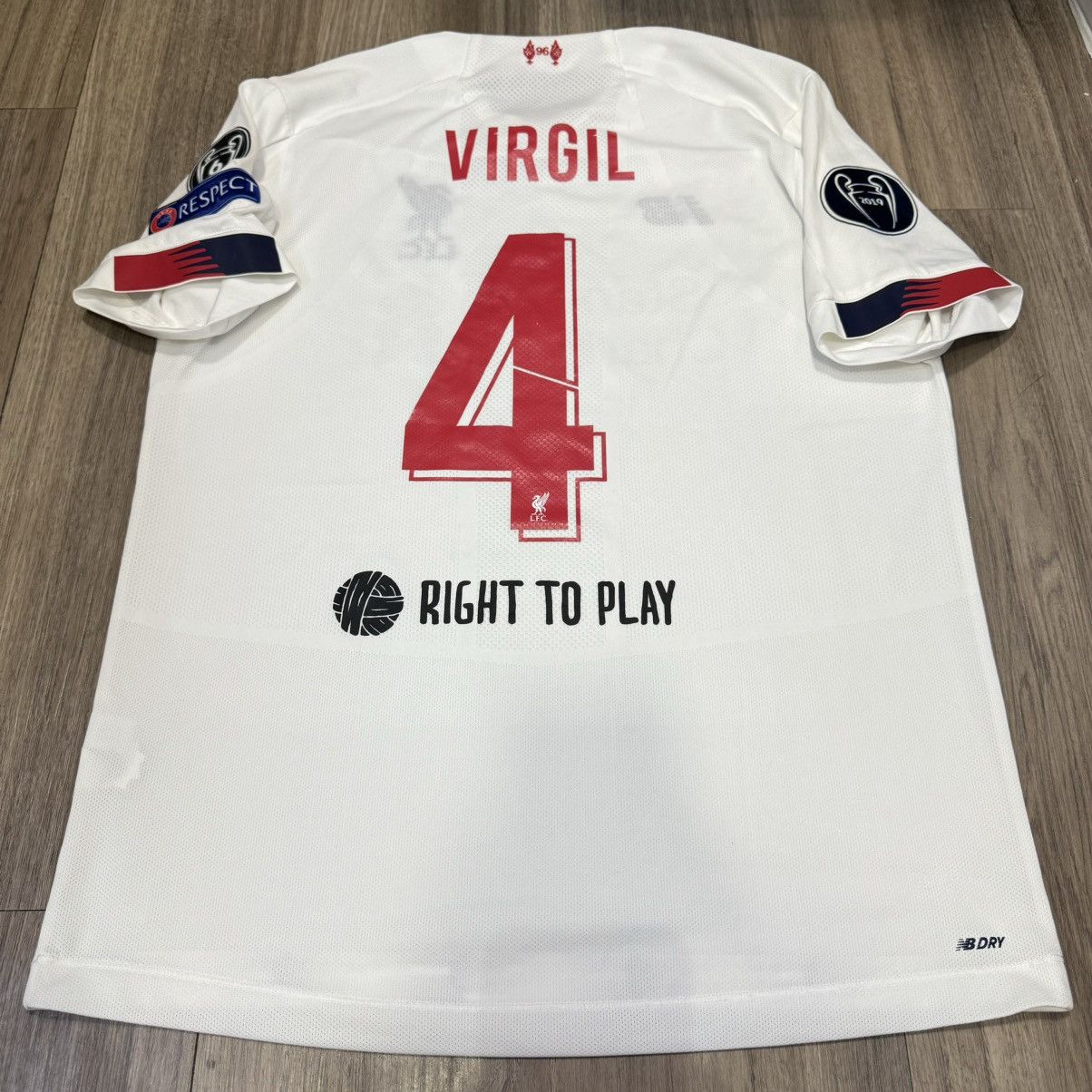 New Balance Liverpool 19/20 C/L away shirt #4 Virgil Size US L / EU 52-54 / 3 - 2 Thumbnail