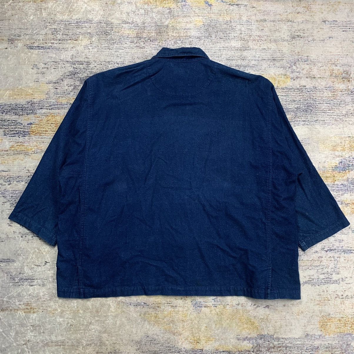 Issey Miyake Very rare archive issey miyake china button longsleeve shirt Size US L / EU 52-54 / 3 - 7 Thumbnail