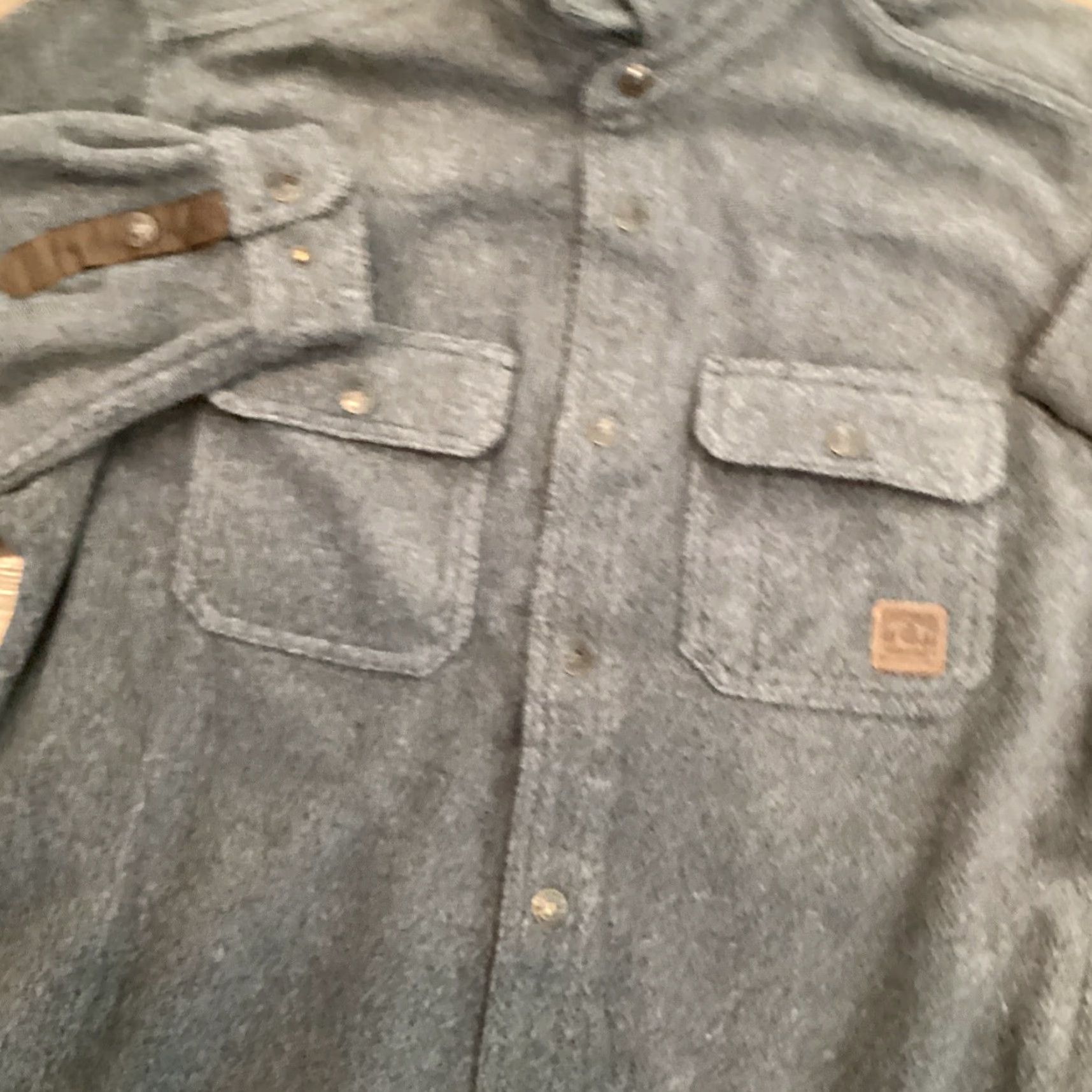 Vintage Legendary Whitetails Blue Jacket Men's Medium Wool Insulated Hunting Overcoat Regular Fit Size US M / EU 48-50 / 2 - 2 Thumbnail