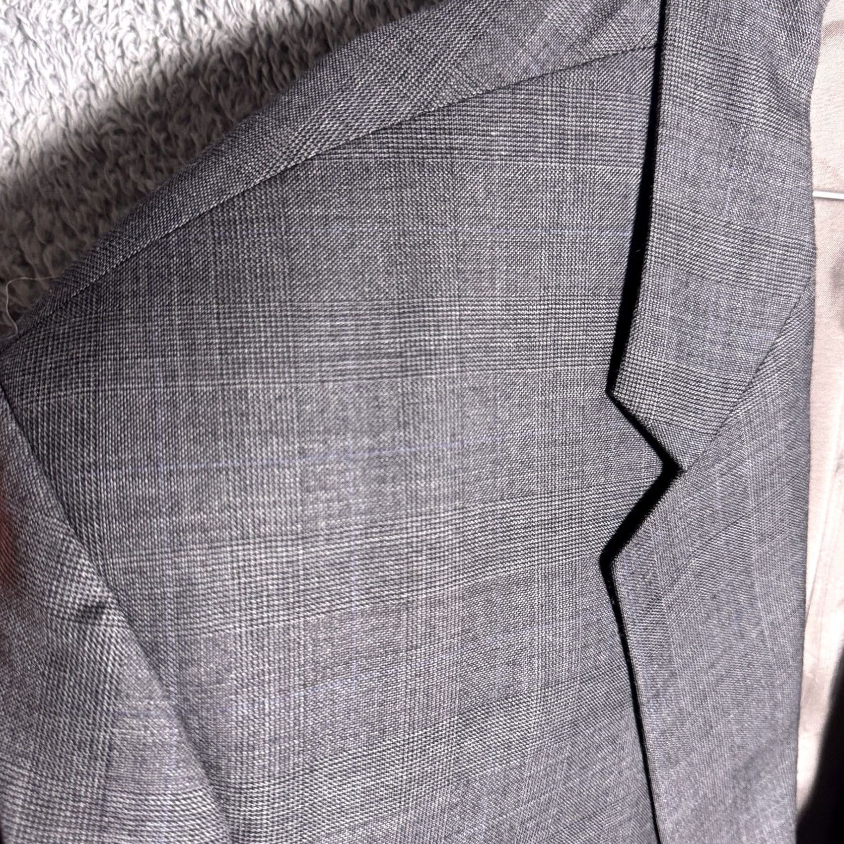 Ralph Lauren Ralph Lauren Suit Men 52R 38x26 2 Piece Set Glen Check 100% Pure New Wool Size 52R - 4 Thumbnail