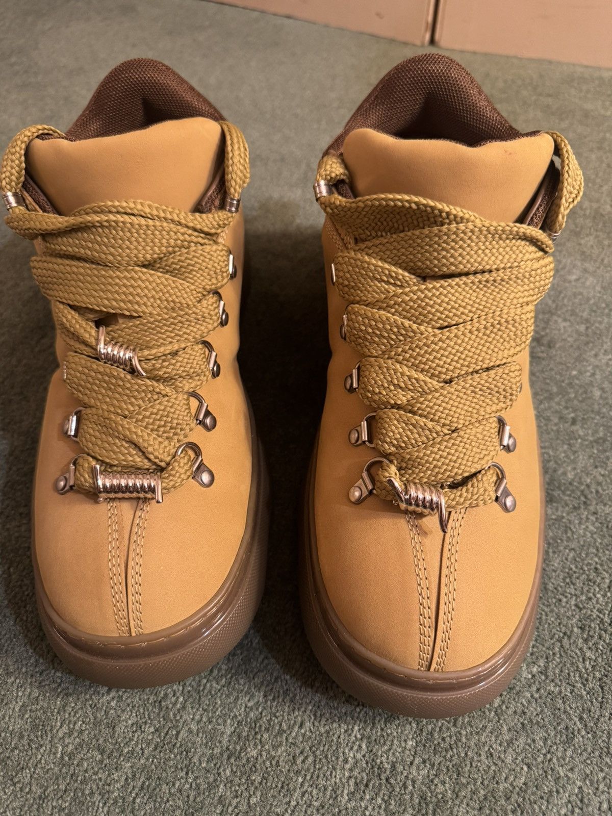 Burberry Suede Boots with Barbed Wire Size US 11 / EU 44 - 7 Thumbnail