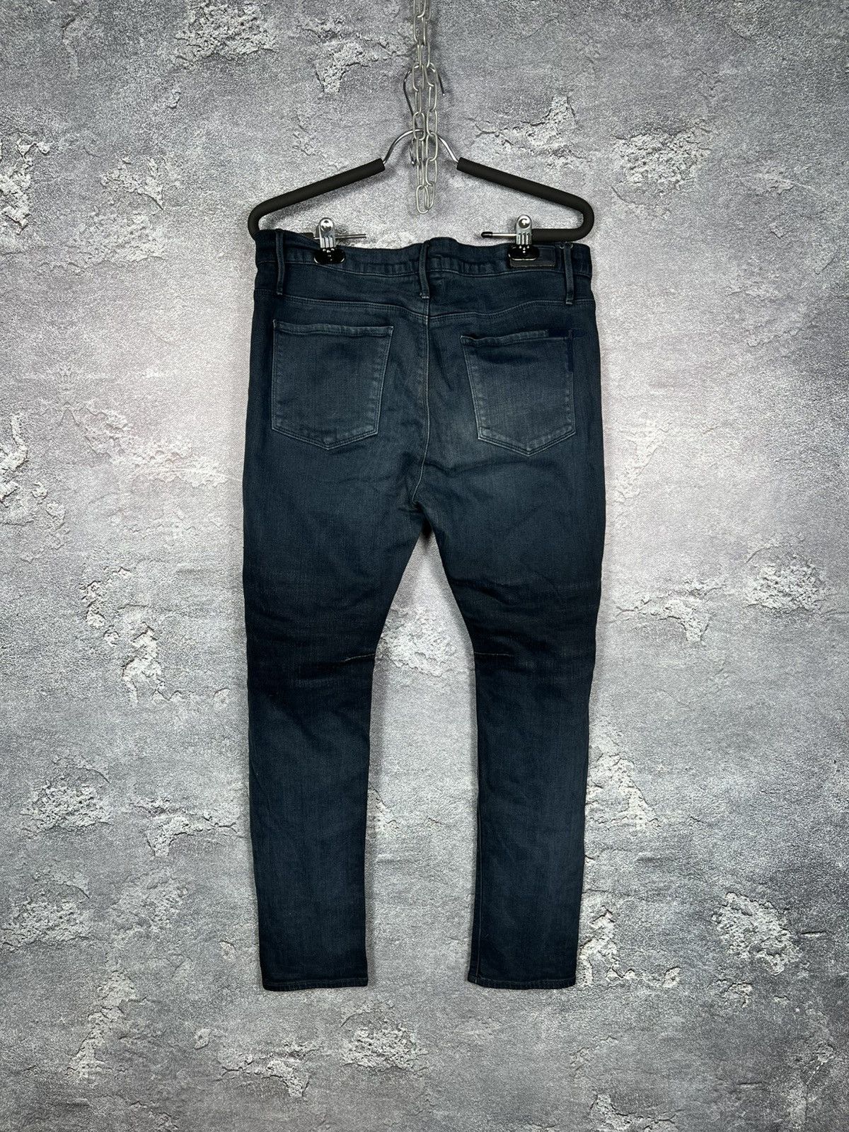 Rta RTA Road to Awe Navy Denim Skinny Jeans Pants Size US 30 / EU 46 - 11 Thumbnail