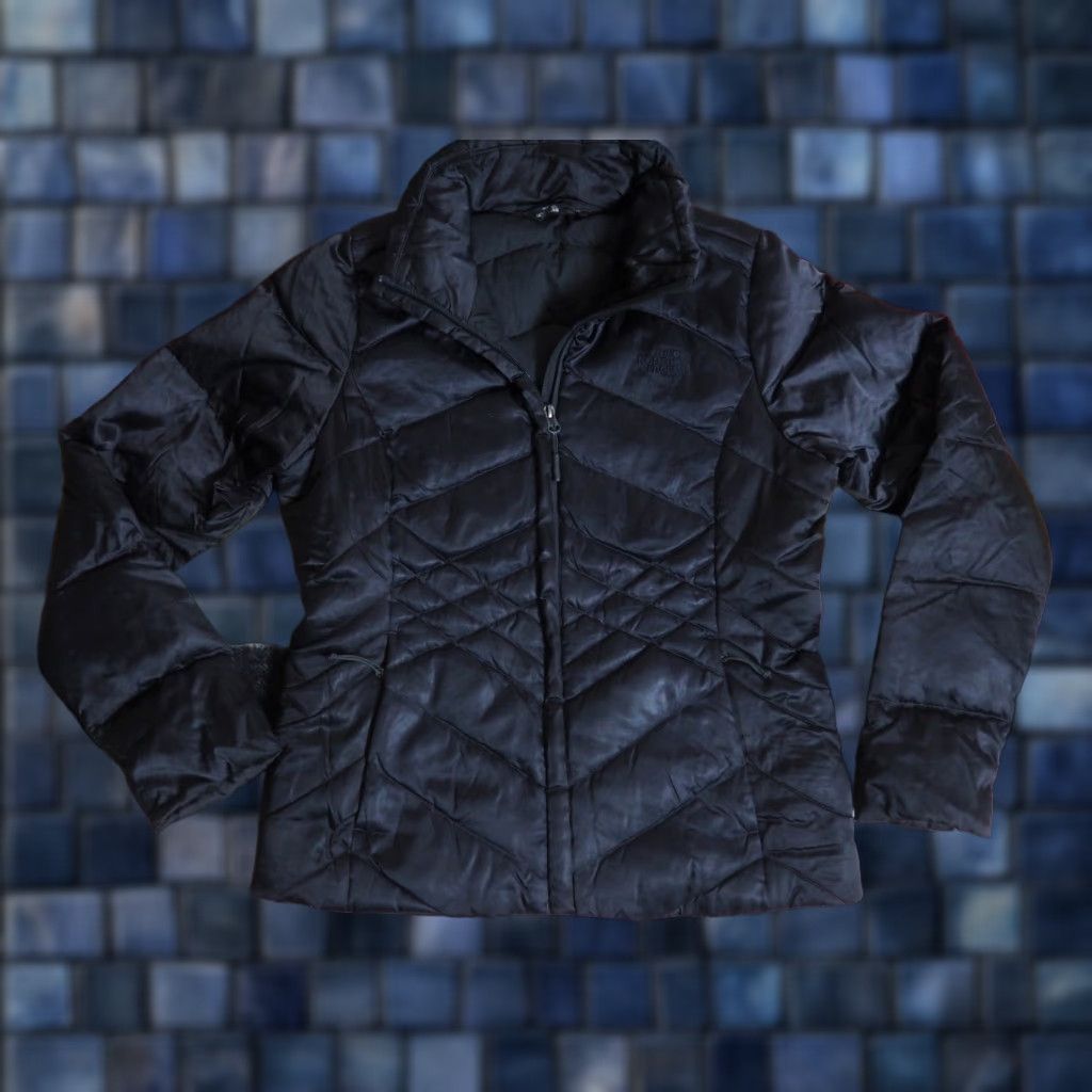 The North Face The North Face TNF 550 Goose Down Black Zip Outdoor Puffer Jacket Womens M Size M / US 6-8 / IT 42-44 - 1 Thumbnail