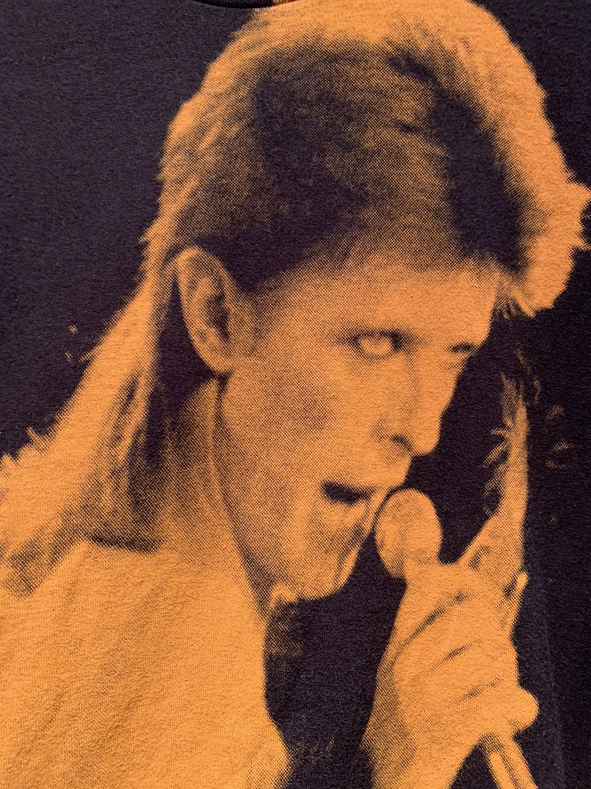Band Tees *RARE* David Bowie Big Print Front AOP Band Music T-Shirt S Size US S / EU 44-46 / 1 - 4 Thumbnail
