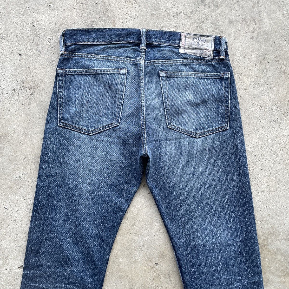 Jean × Polo Ralph Lauren × Ralph Lauren Vintage Polo Ralph Lauren Distressed Jeans Pants Faded Size US 34 / EU 50 - 10 Thumbnail