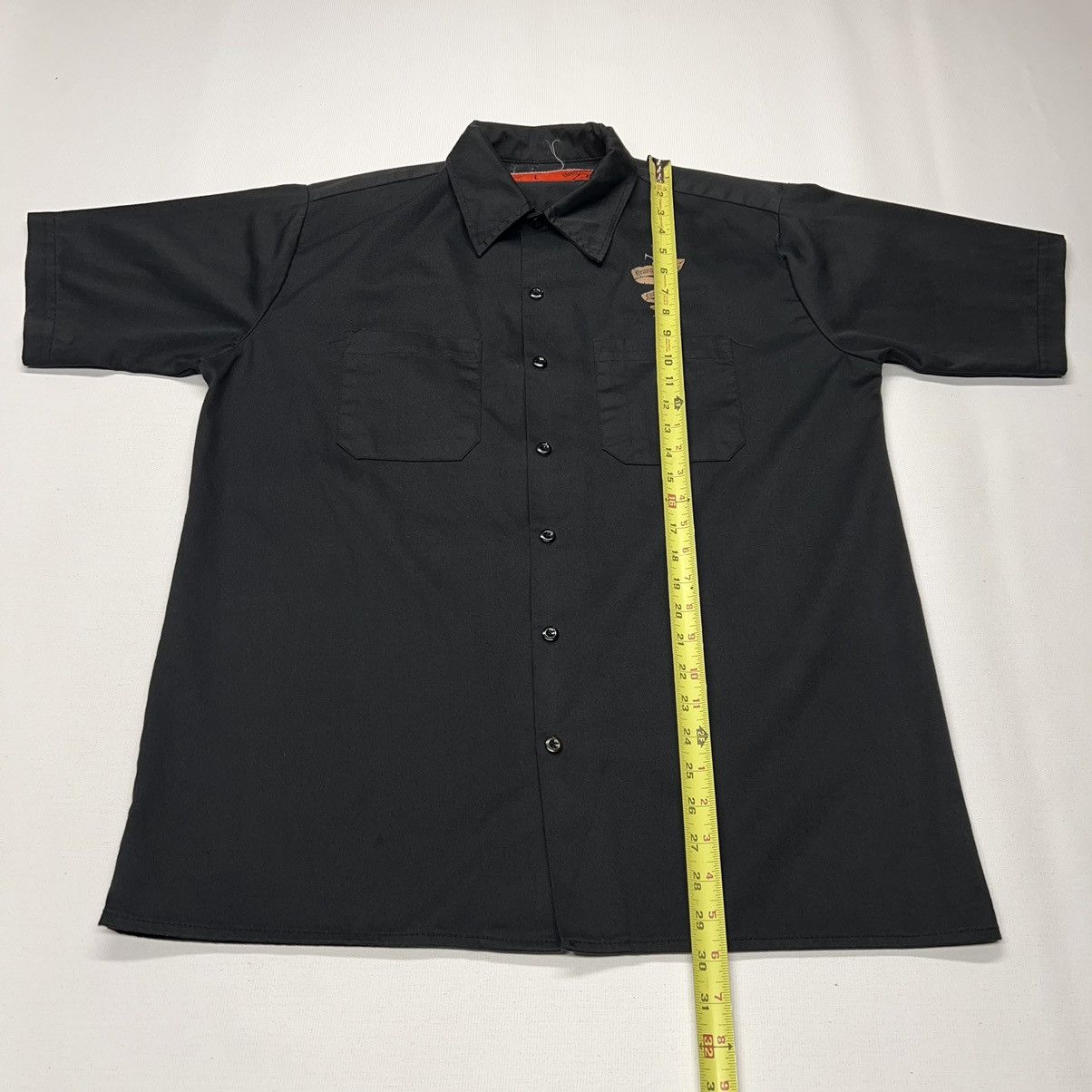 Vintage VTG Orange County Choppers Button Shirt Black Mechanic Work Size US L / EU 52-54 / 3 - 16 Thumbnail