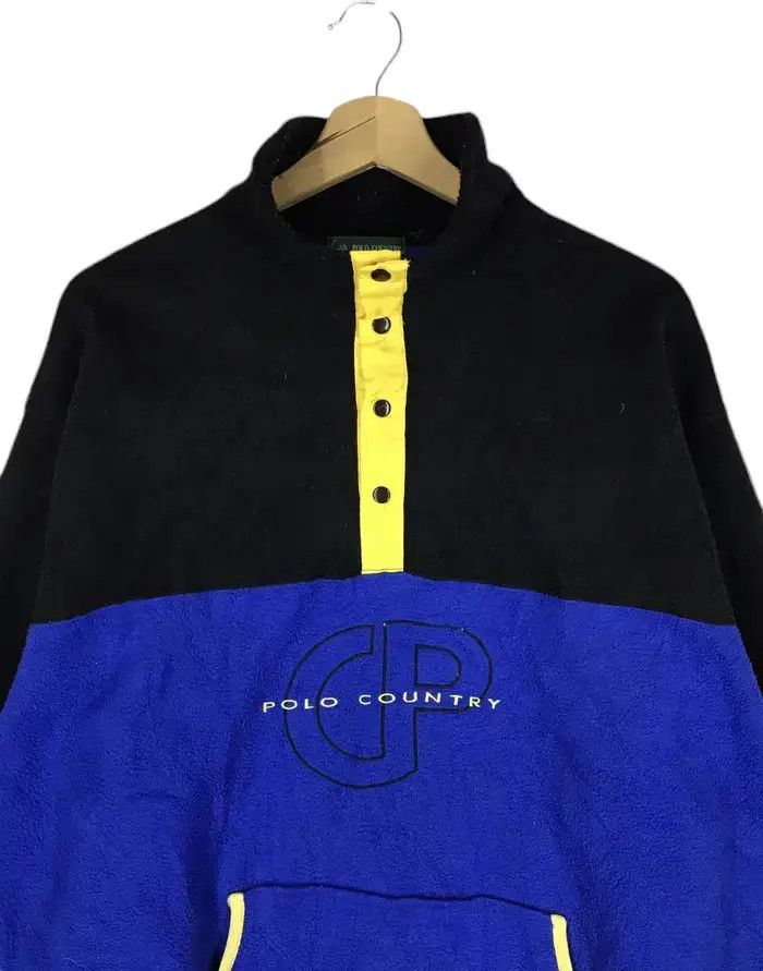Japanese Brand Vintage Polo Country Fleece Jackets Size US L / EU 52-54 / 3 - 3 Thumbnail
