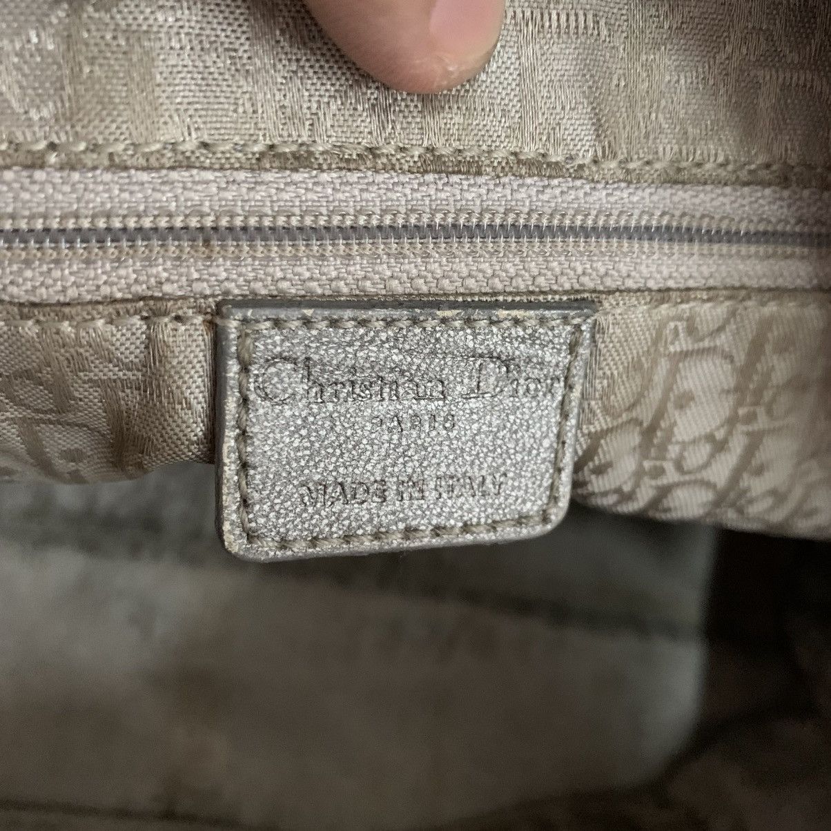 Christian Dior Monsieur Christian Dior Leather Boston Bag Size ONE SIZE - 19 Thumbnail