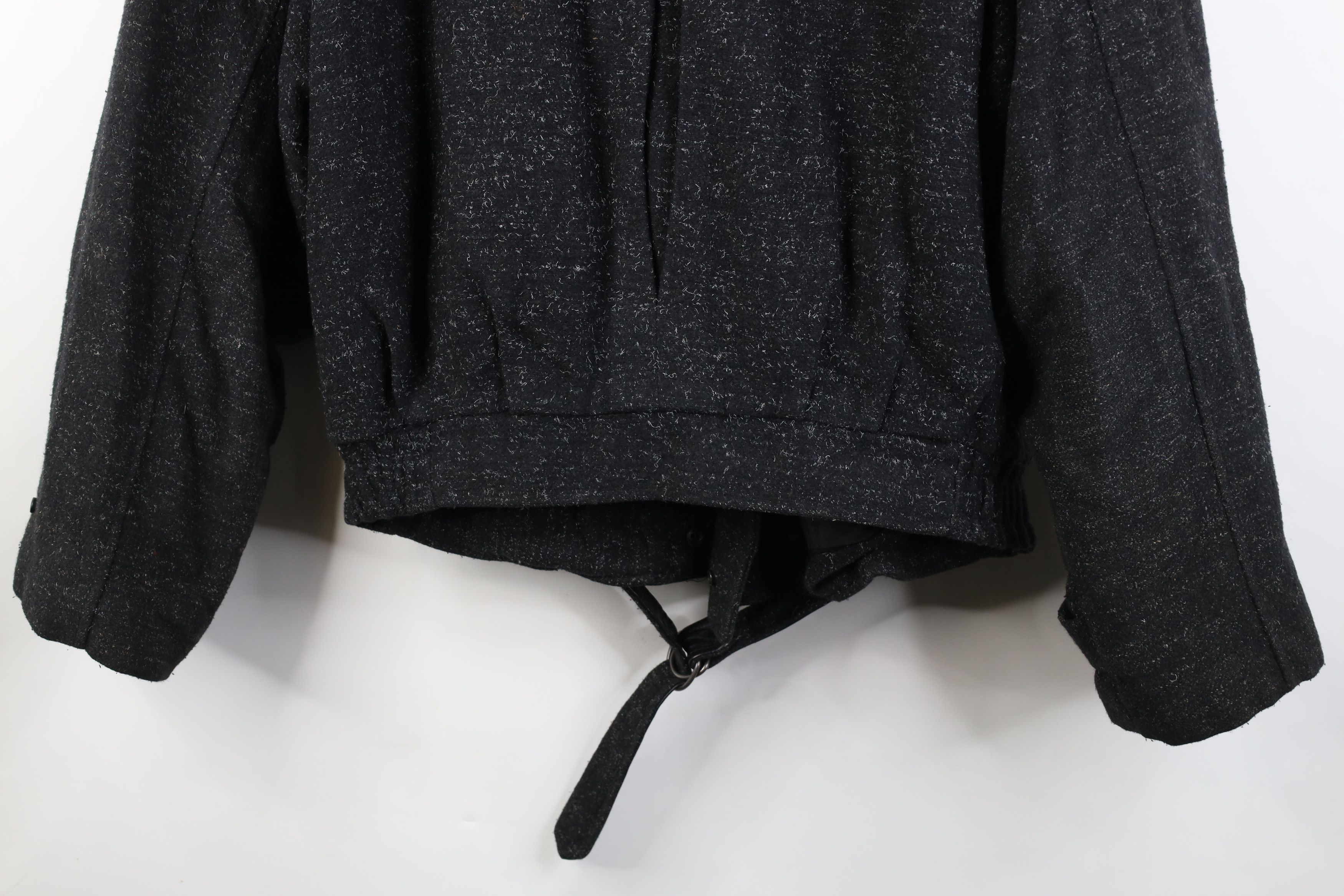 Vintage Vintage 90s Streetwear Wool Bomber Jacket Atomic Fleck Size US XXL / EU 58 / 5 - 16 Thumbnail