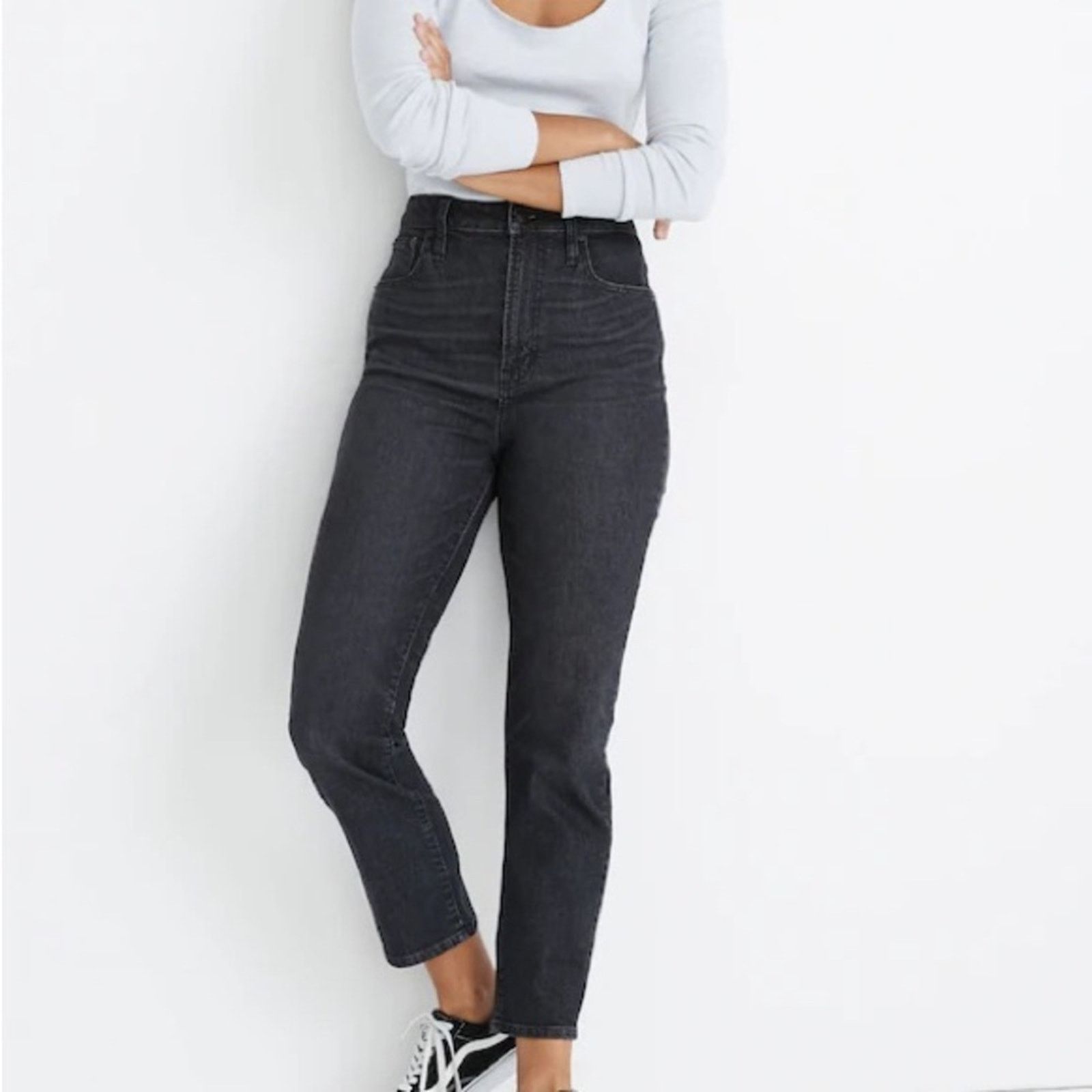Madewell Madewell The Curvy Perfect Vintage Jean Women’s 27 Cropped Size 27" / US 4 / IT 40 - 4 Thumbnail