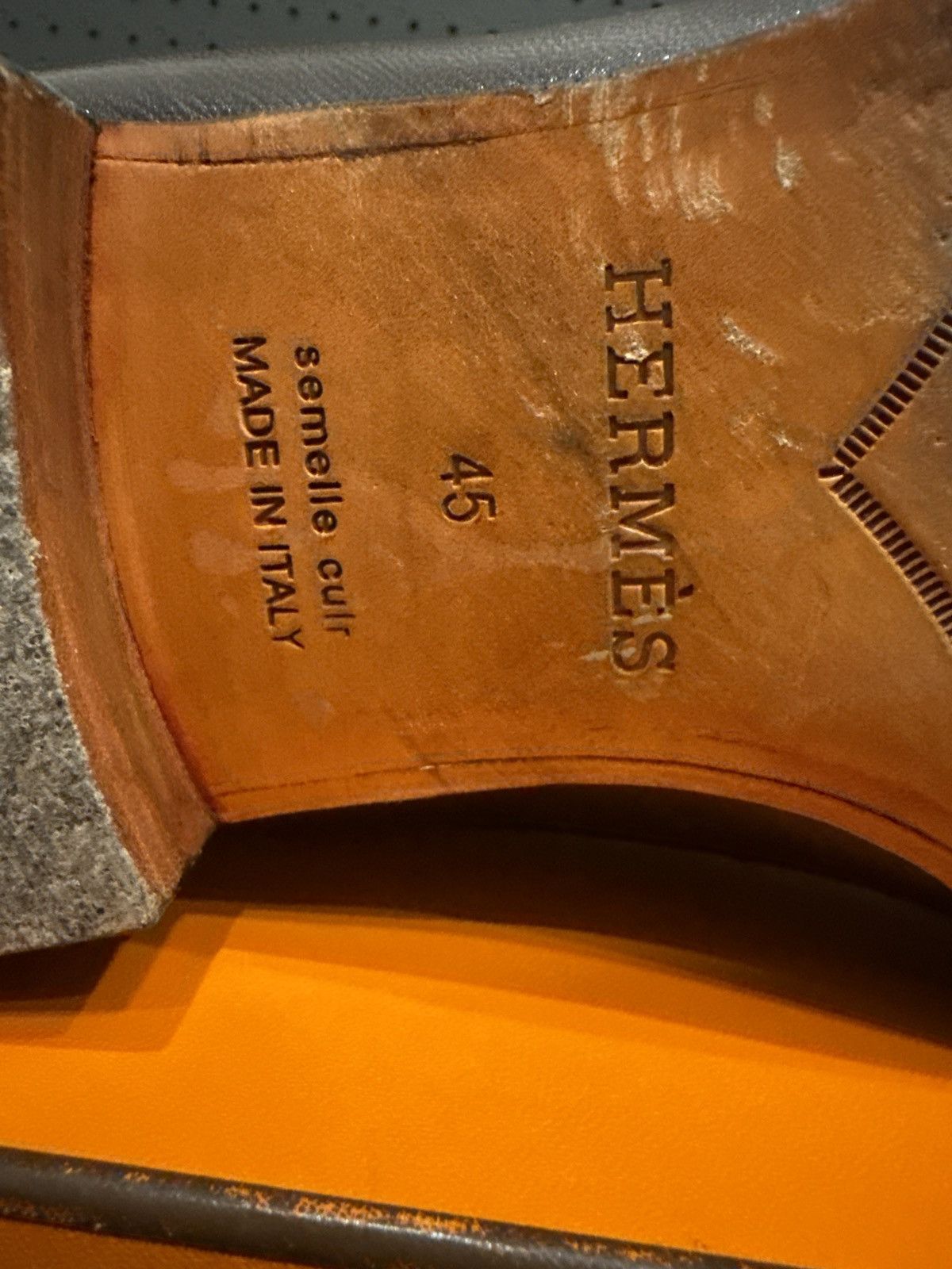 Hermes Hermes Giovanni Loafer Size US 12 / EU 45 - 5 Thumbnail