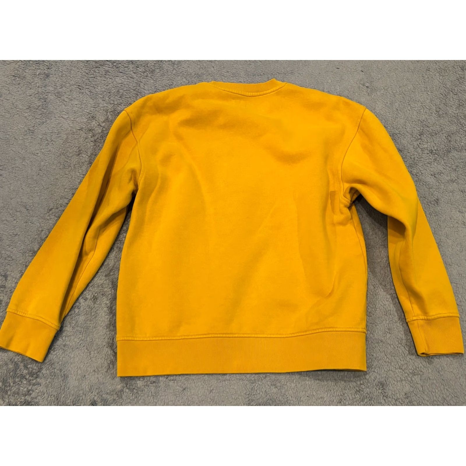 Levi's VINTAGE Levi's Crew Neck Sweatshirt Mens Small Yellow Long Sleeve Pullover Fleece FLAW Size US S / EU 44-46 / 1 - 7 Thumbnail
