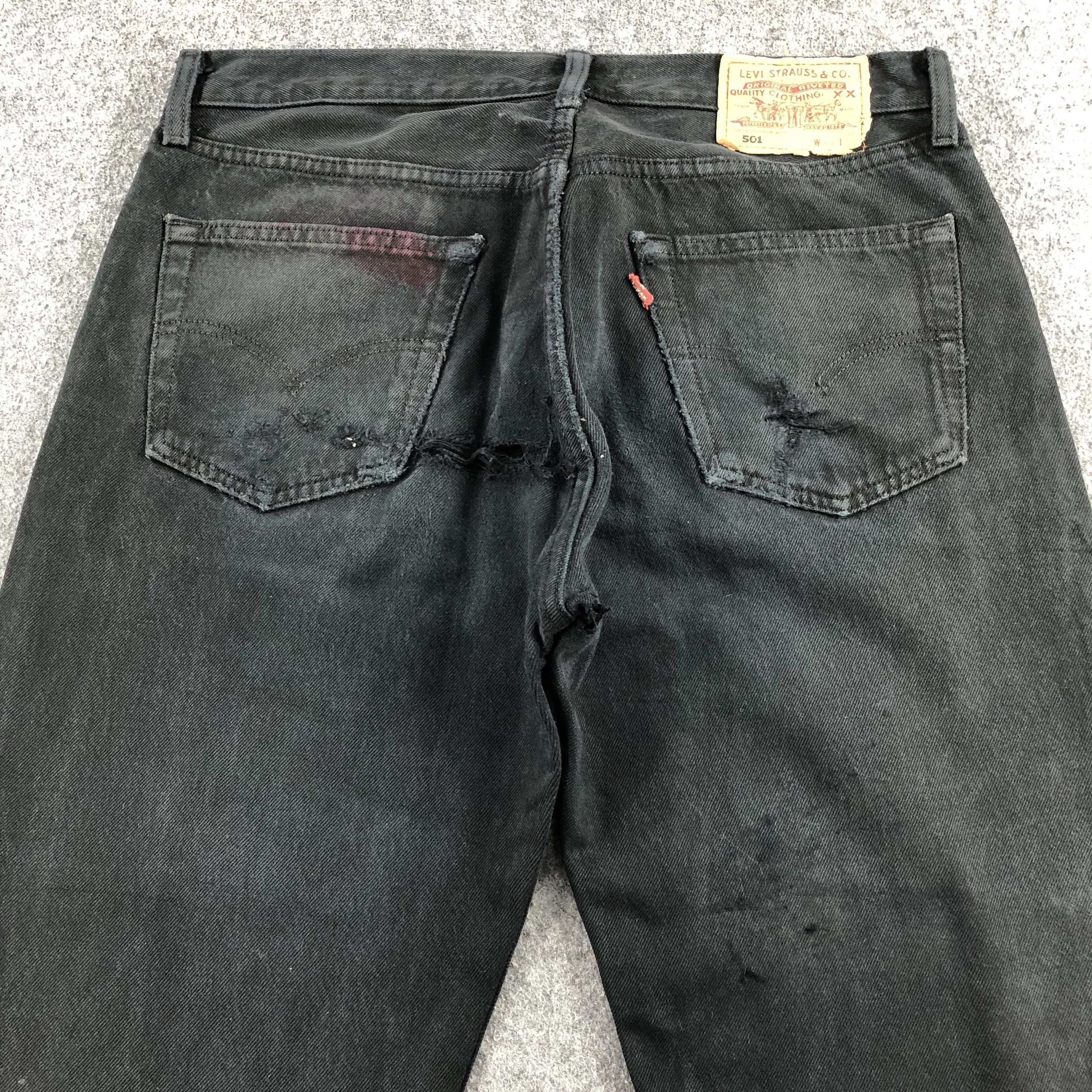 Levi's 90s Vintage Levis 501 Earth Tone Jeans-J1650 Size US 34 / EU 50 - 4 Thumbnail