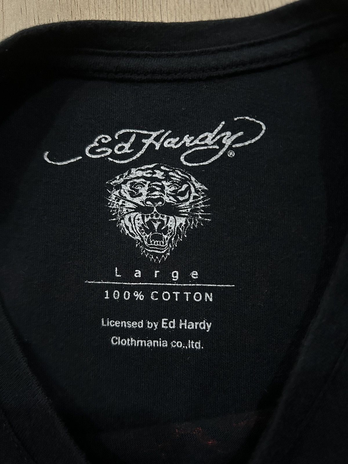 Ed Hardy Y2K Ed Hardy Tiger Print Tee Size US L / EU 52-54 / 3 - 5 Thumbnail