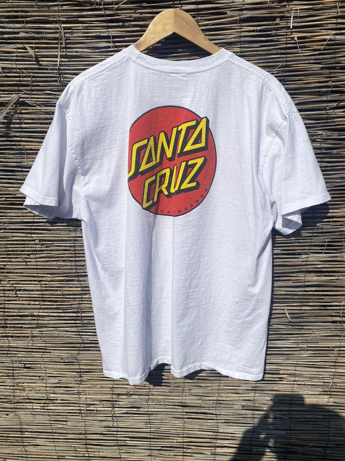 Santa Cruz Skateboards × Vintage Vintage Santa Cruz skateboards shirt Size US XXL / EU 58 / 5 - 4 Thumbnail