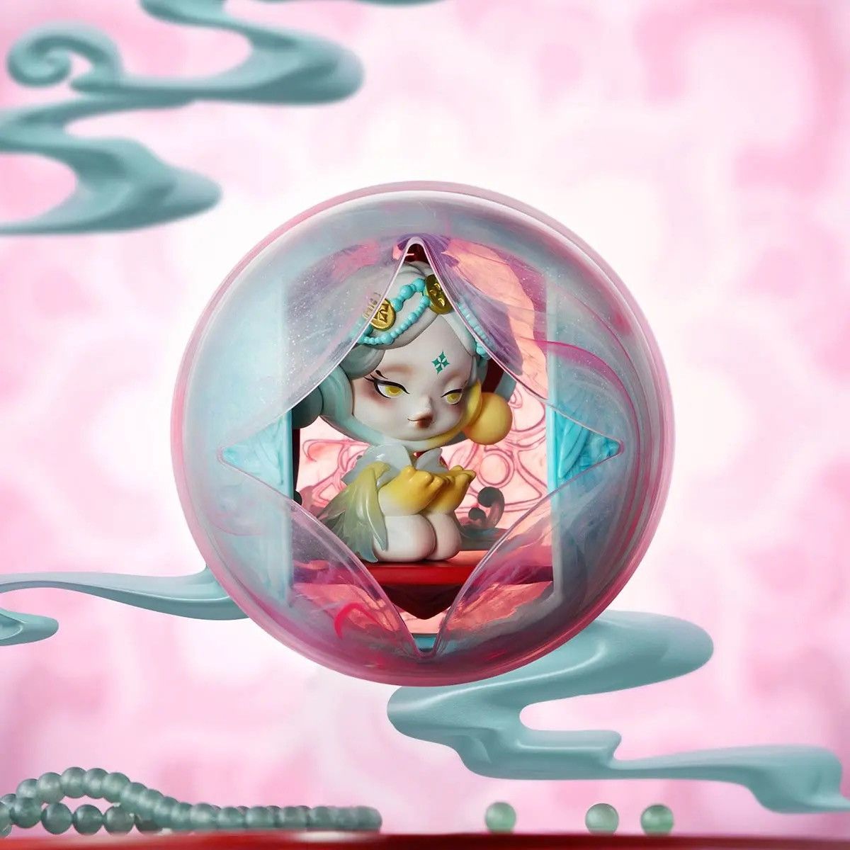 Medicom Toy × POP MART Skullpanda Mirage The Ghanta Size ONE SIZE - 1 Thumbnail