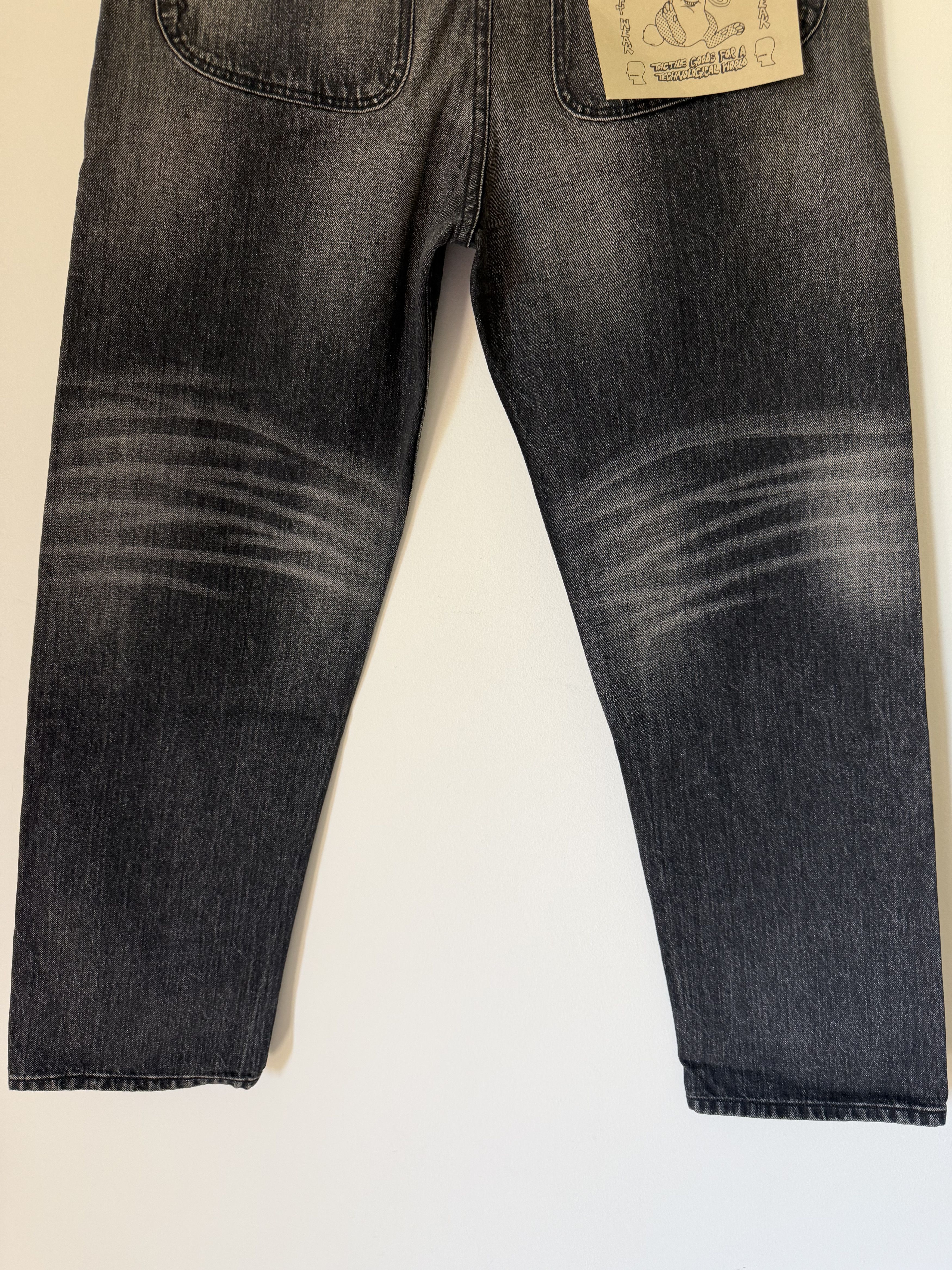 Brain Dead Brain Dead Type 01 13.2 oz Selvedge Denim Jeans in Black Size US 34 / EU 50 - 6 Thumbnail