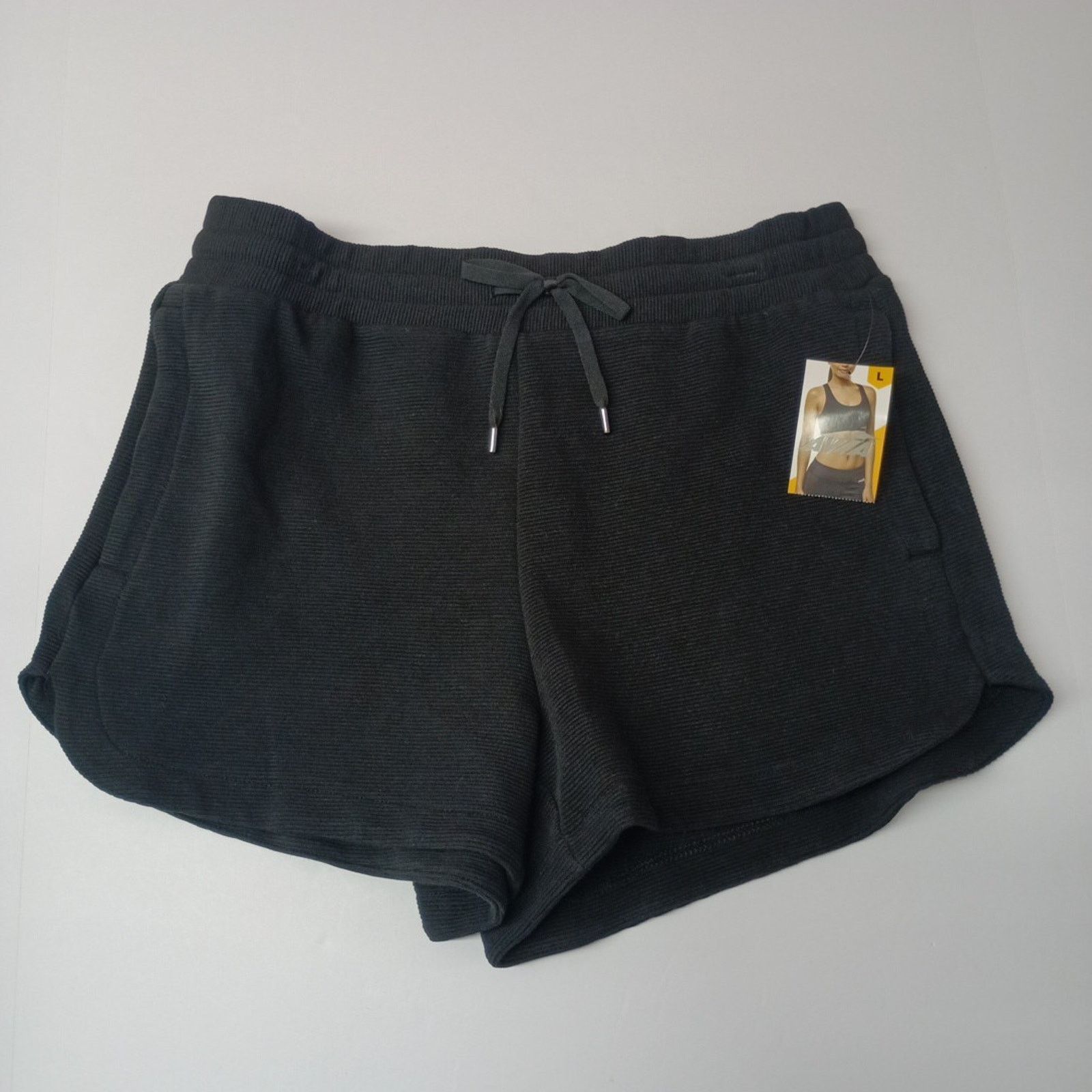 Avia AVIA Ottoman Lounge Shorts Women’s Size L (12-14) Black Size 34" / US 12 / IT 48 - 1 Thumbnail