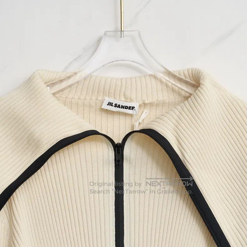 Jil Sander Jil Sander Art neckline sweater Size S / US 4 / IT 40 - 3 Thumbnail