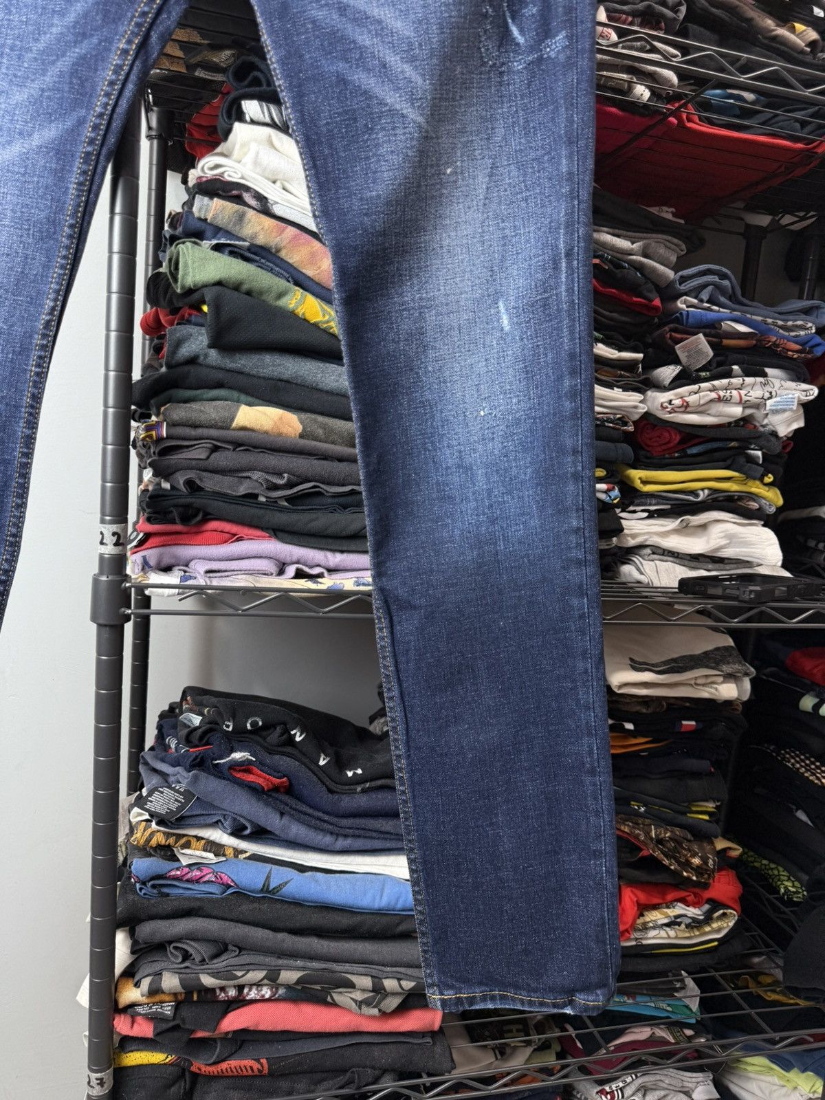 Dsquared2 Distressed Dsquared2 Designer Denim Skinny Pants Luxury Size US 30 / EU 46 - 5 Thumbnail