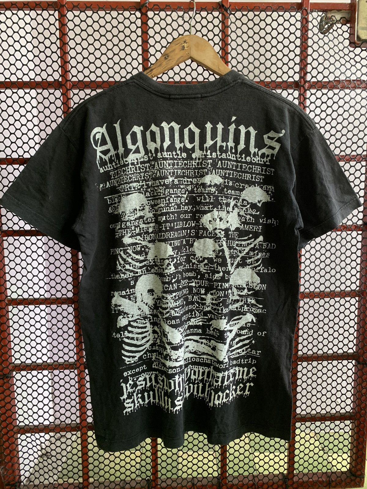 14th Addiction 💥Japanese Algonquin Punk Gothic Black Shirt Size US L / EU 52-54 / 3 - 1 Thumbnail