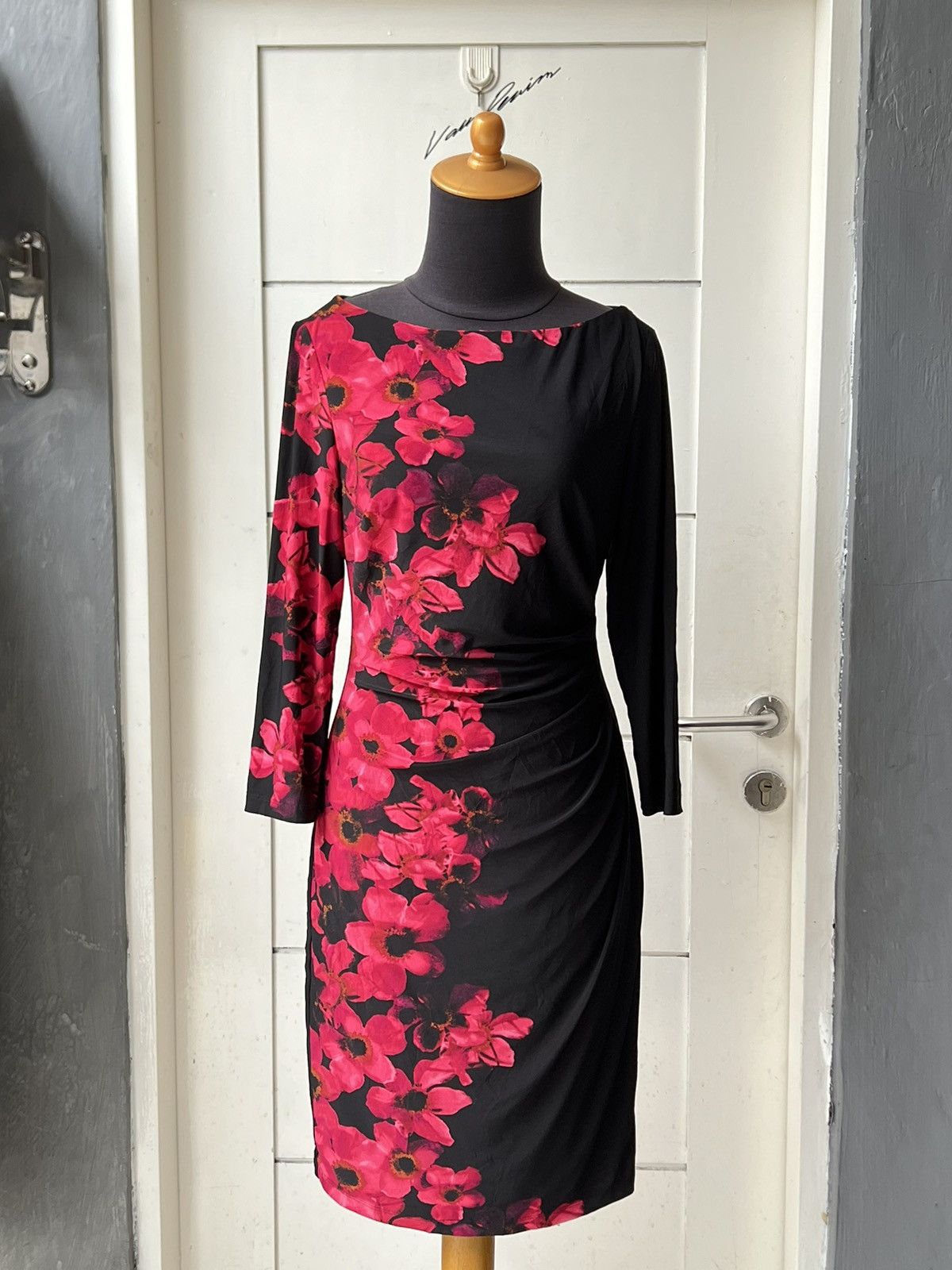 Ralph Lauren Ralph Lauren Flower Motive Midi Dress Size XS / US 0-2 / IT 36-38 - 13 Thumbnail