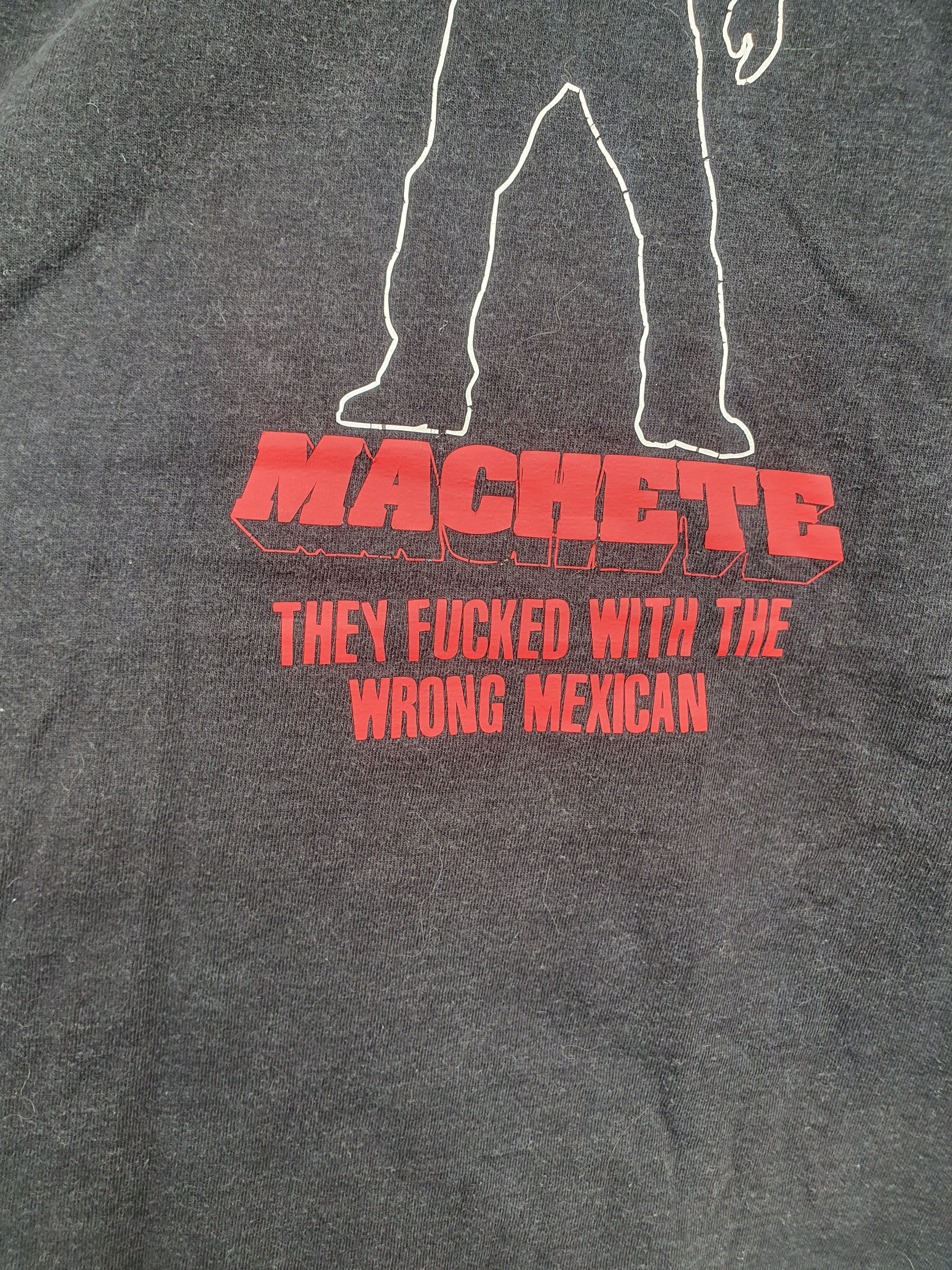 Other The Machete Movie T-shirt They f**d With The Wrong Mexican Size US XL / EU 56 / 4 - 6 Thumbnail