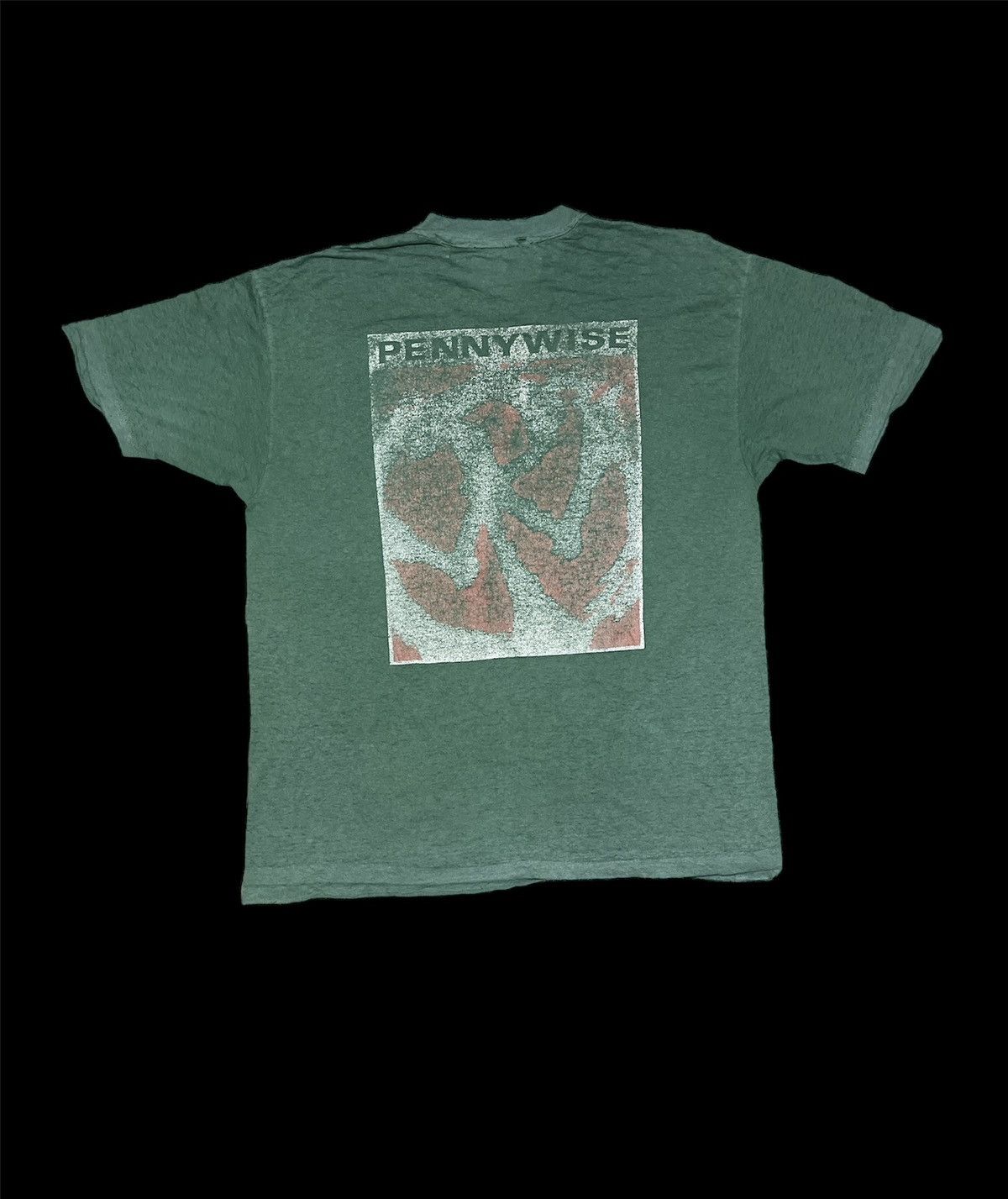 Band Tees × Vintage Vintage Pennywise Band Distressed Tshirt Size US L / EU 52-54 / 3 - 1 Thumbnail