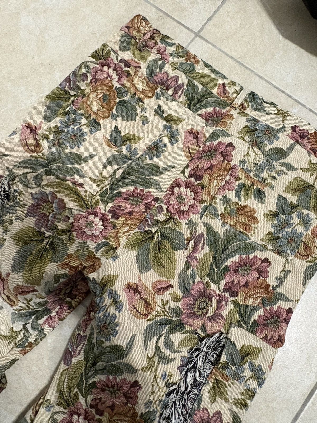 Reputation Studios FLARE TAPESTRY PANTS Size US 36 / EU 52 - 5 Thumbnail