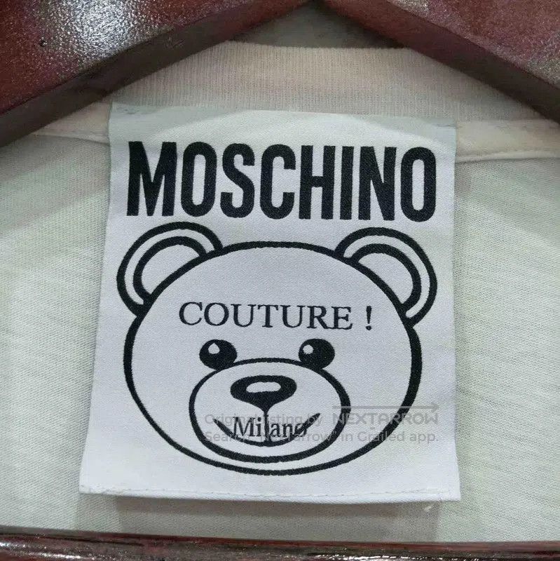 Moschino Moschino White Cotton Summer T-Shirt . Size XL / US 12-14 / IT 48-50 - 3 Thumbnail