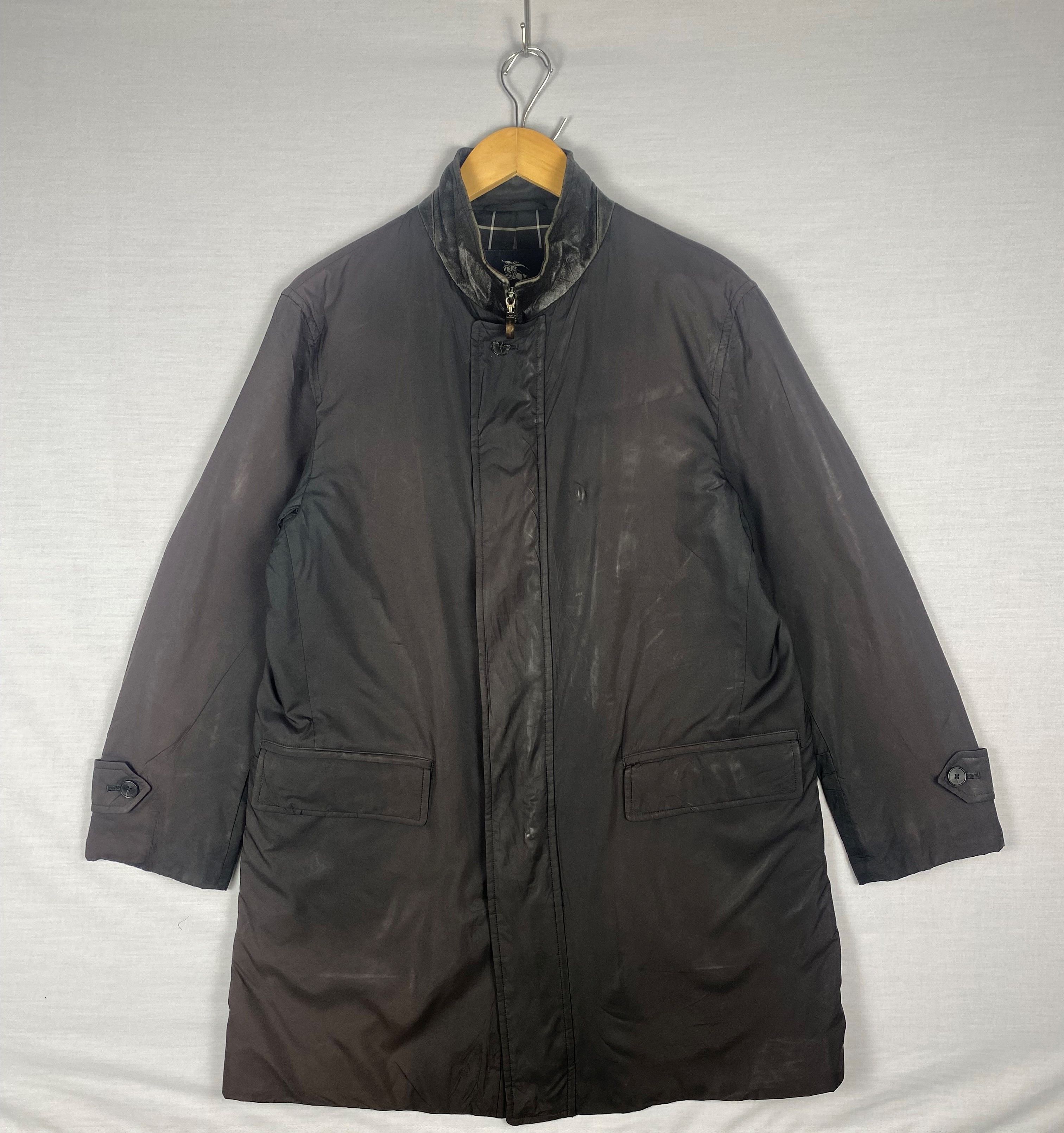 Burberry Vintage Burberry London Zip Up Long Jacket Size US M / EU 48-50 / 2 - 1 Thumbnail