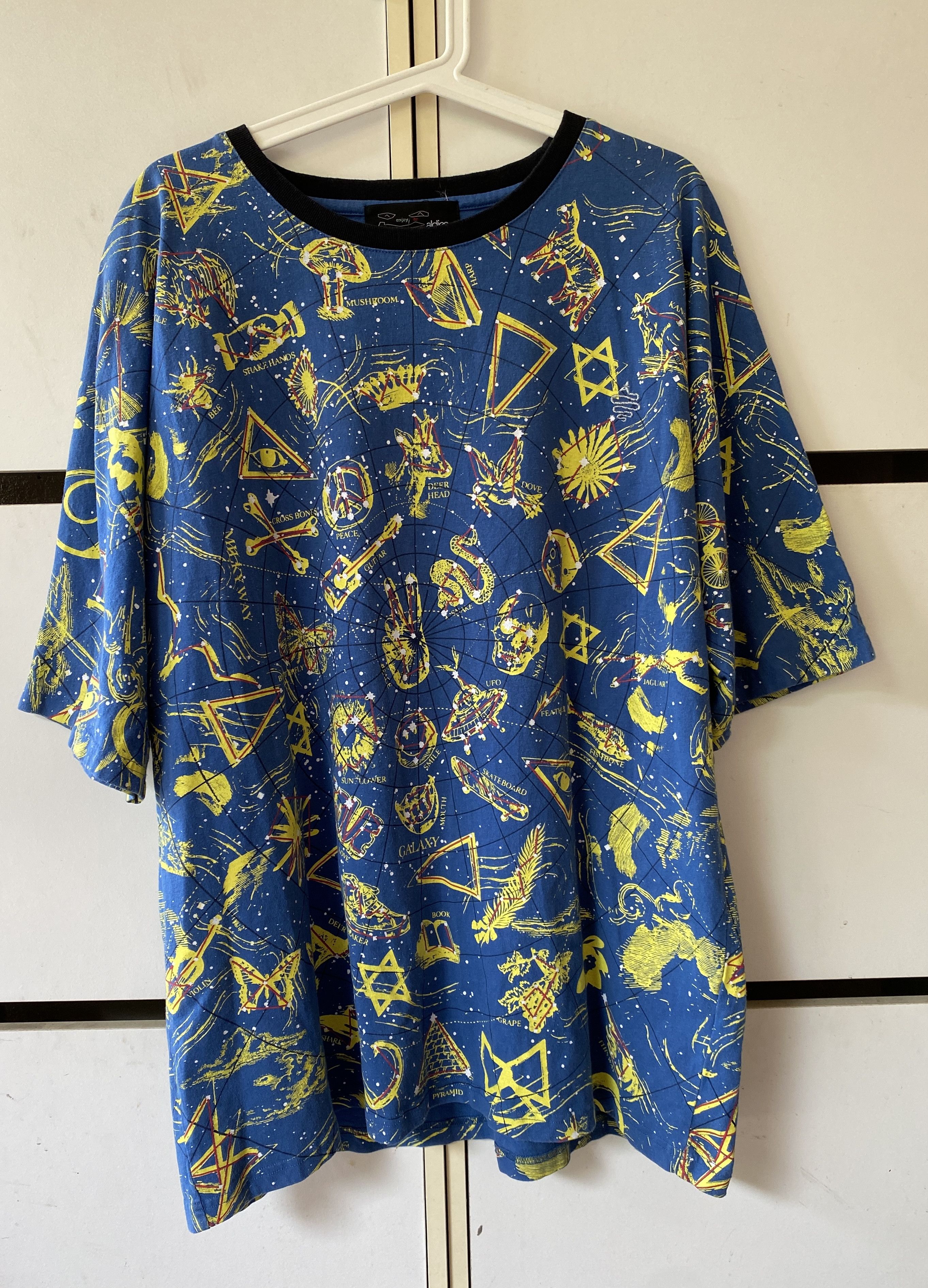 Aldies × Japanese Brand ALDIES FULL PRINT T SHIRT Size US L / EU 52-54 / 3 - 1 Thumbnail